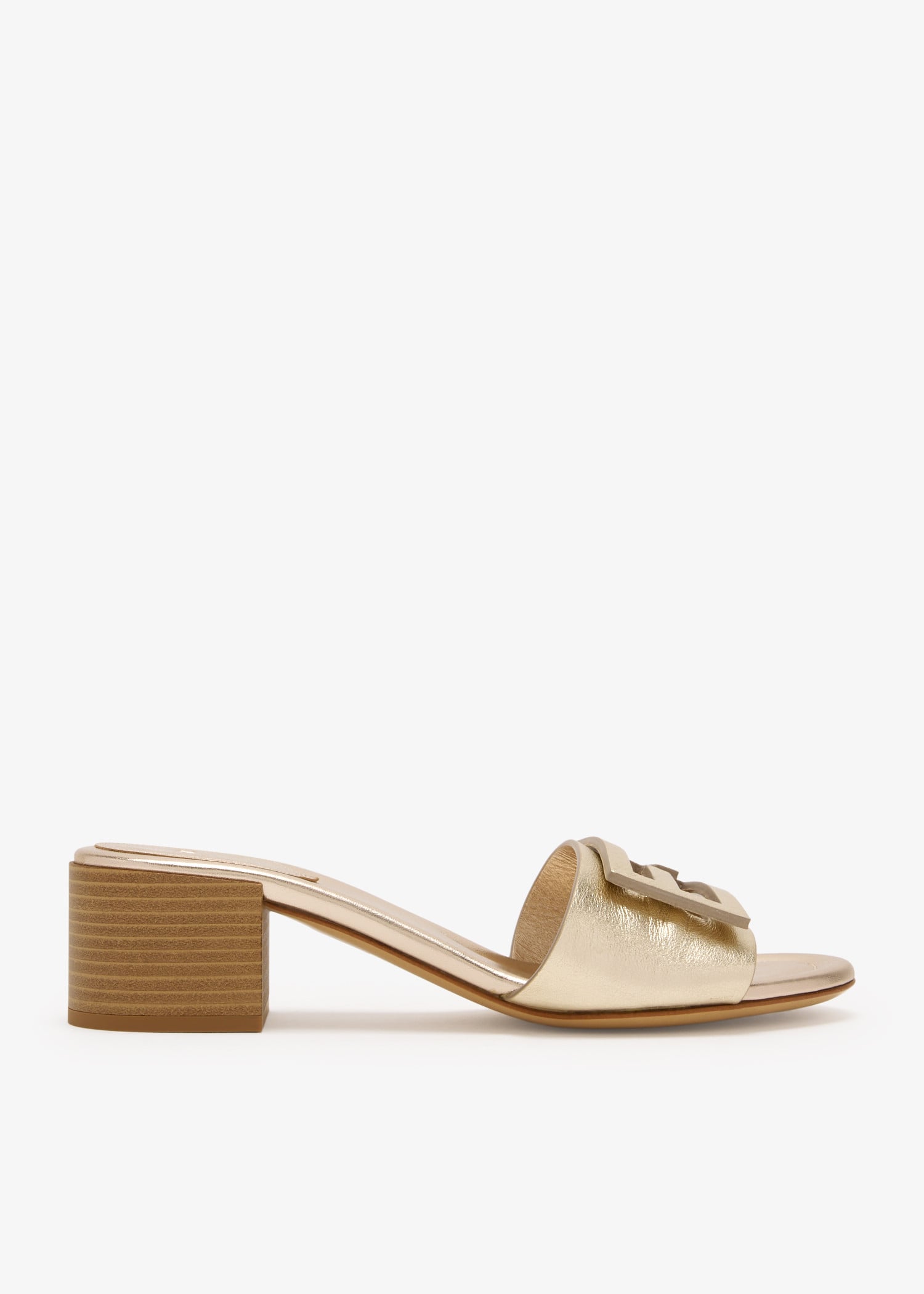 

Baguette sandals, Gold