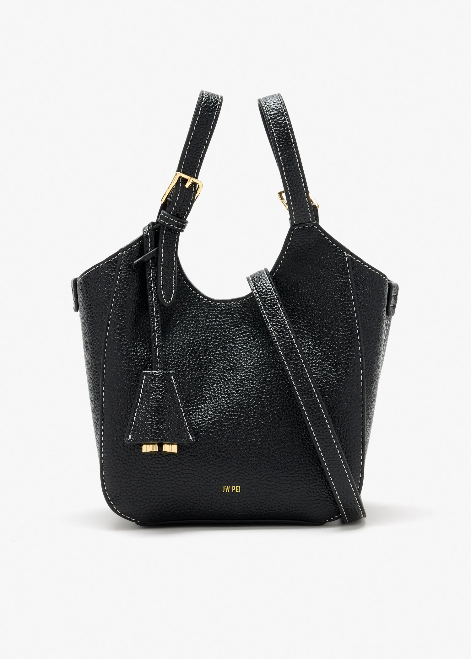

Ines Padlock tote bag, Black