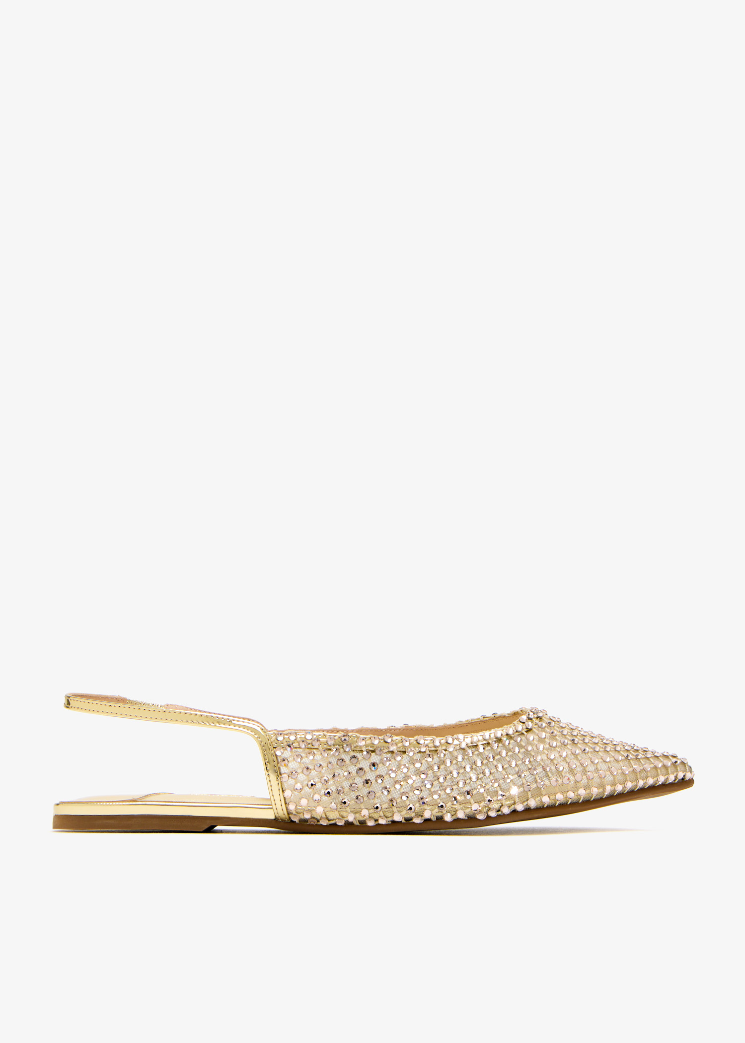 

Gilda slingback ballet flats, Gold