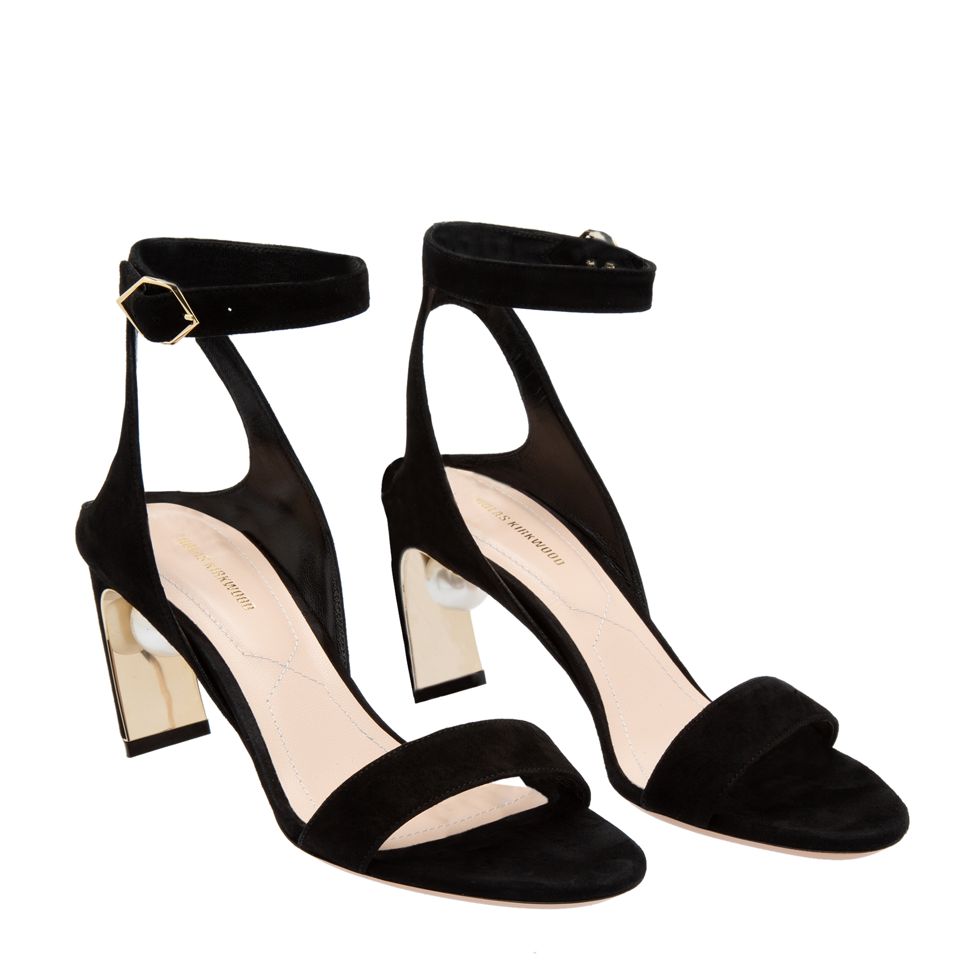 

Lola pearl sandals, Black