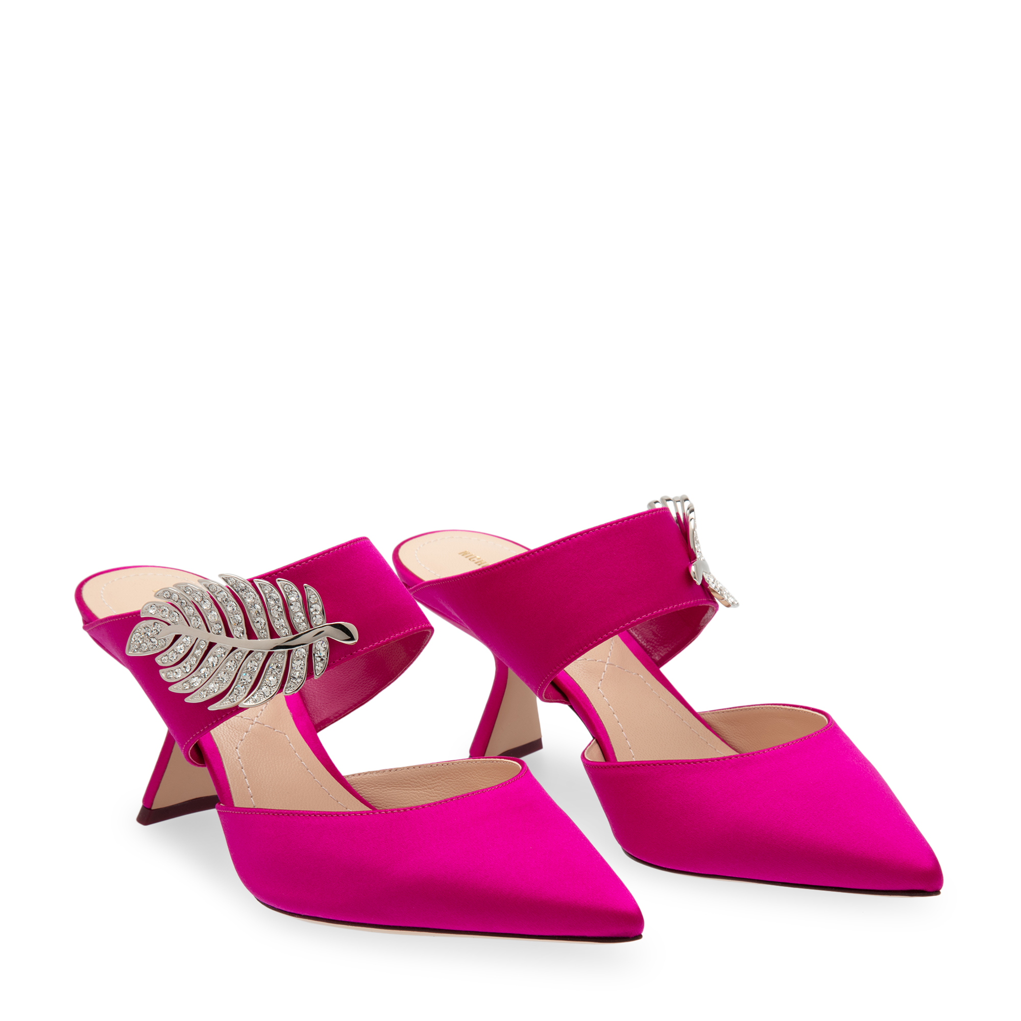 

Monstera mules, Pink