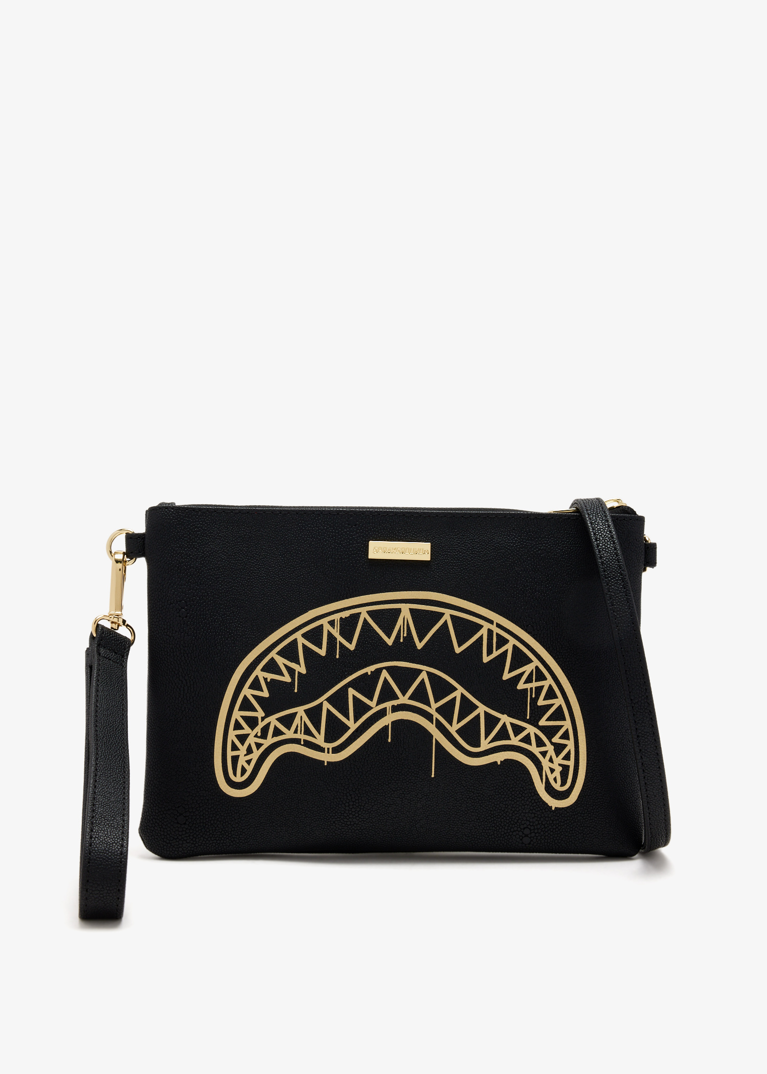 

That Gold Drap crossover pouch, Black