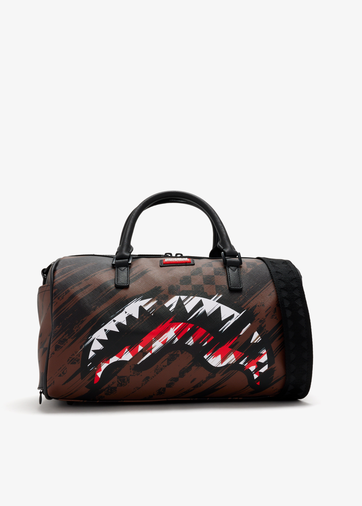 

Smeared Grunge mini duffle bag, Printed