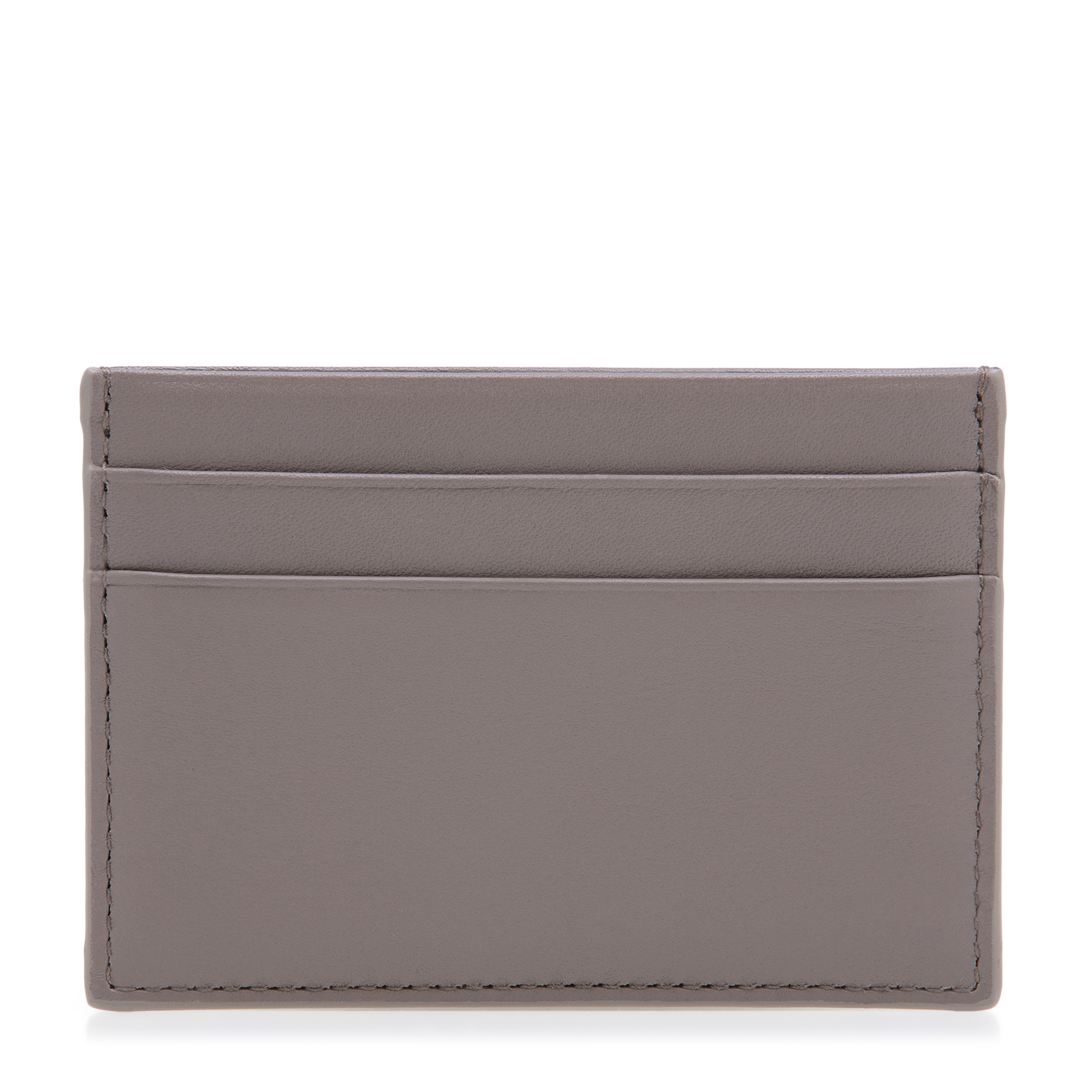 

Leather card holder, Grey