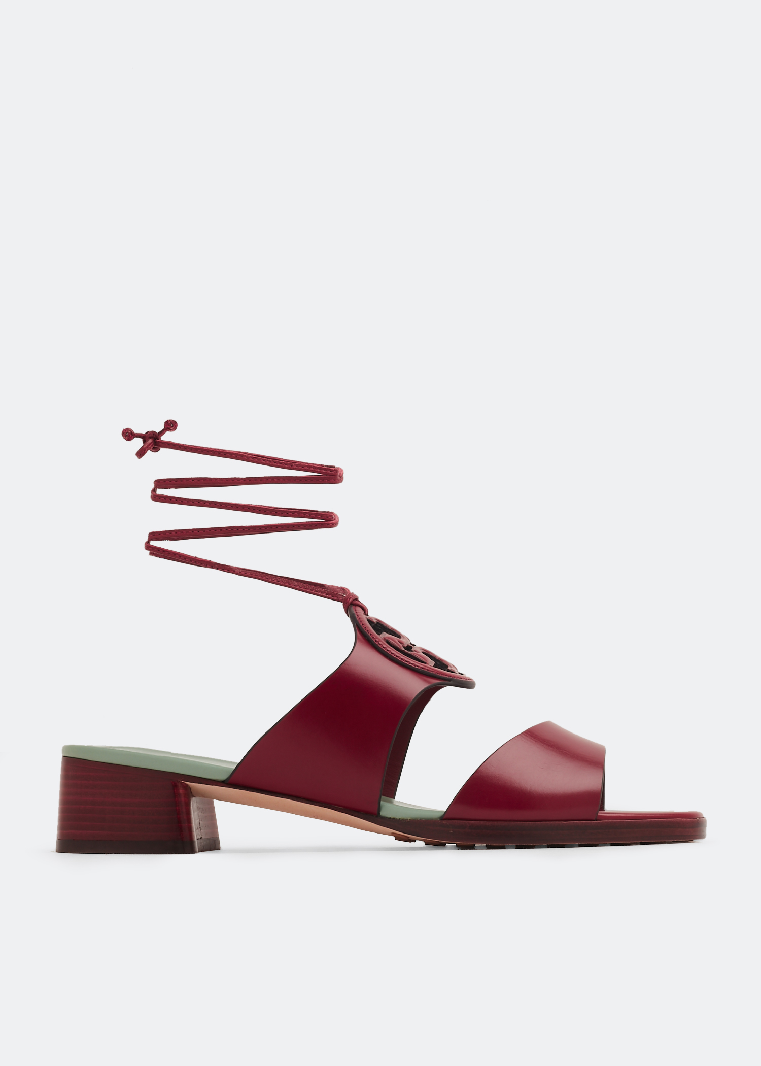 

Bombé Miller sandals, Burgundy