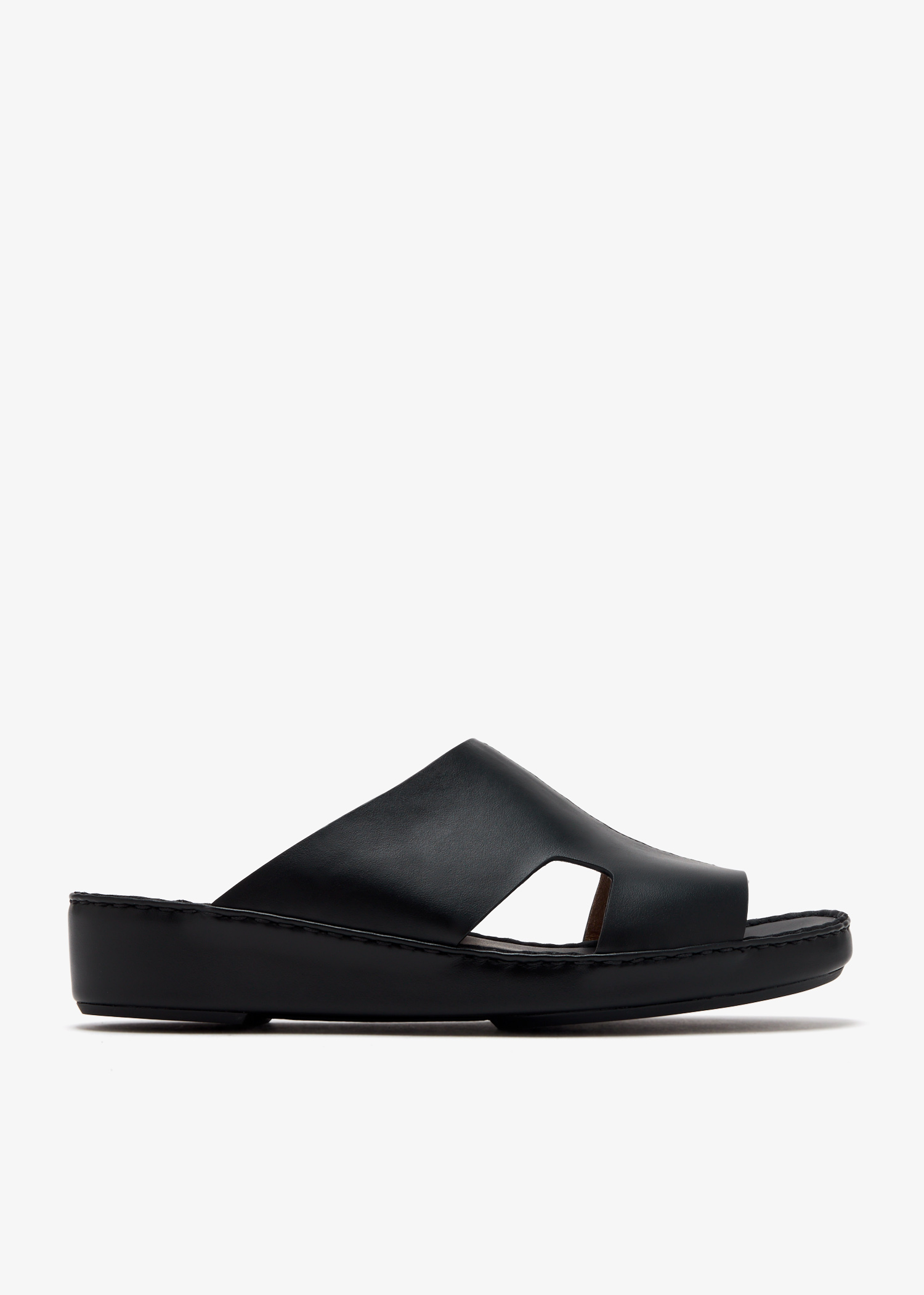 

Drifted Box sandals, Black