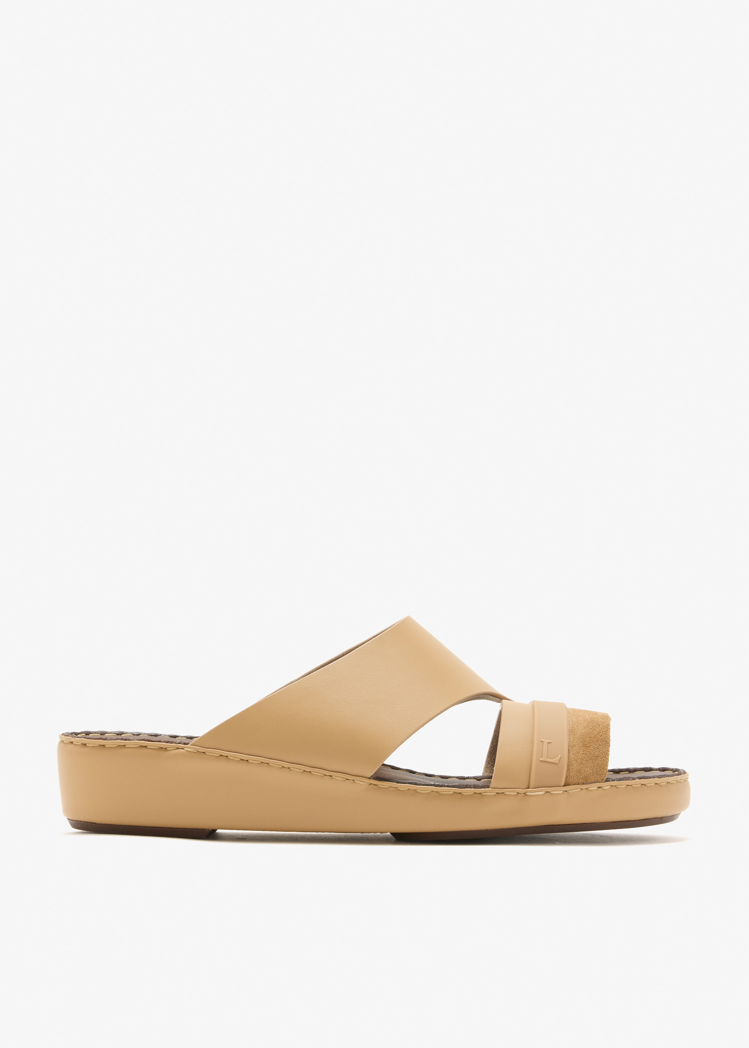 

Rubber Grip sandals, Beige