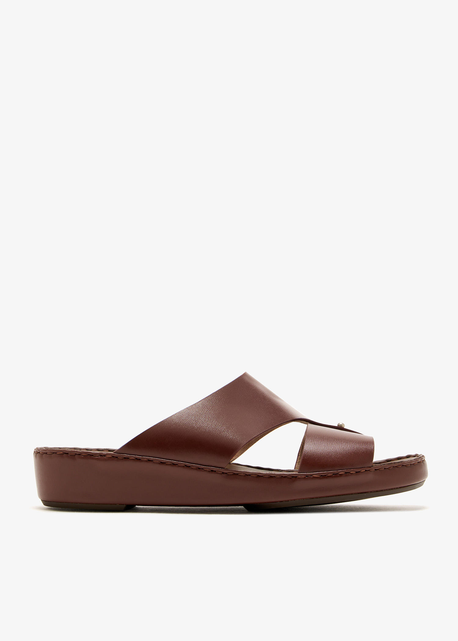 

Knot Belt sandals, Brown