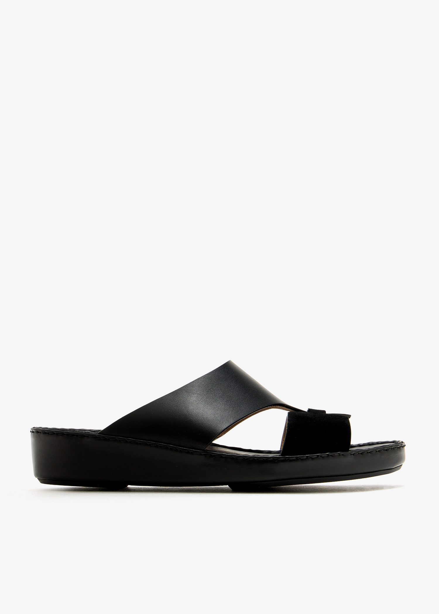 

Looped Belt sandals, Black