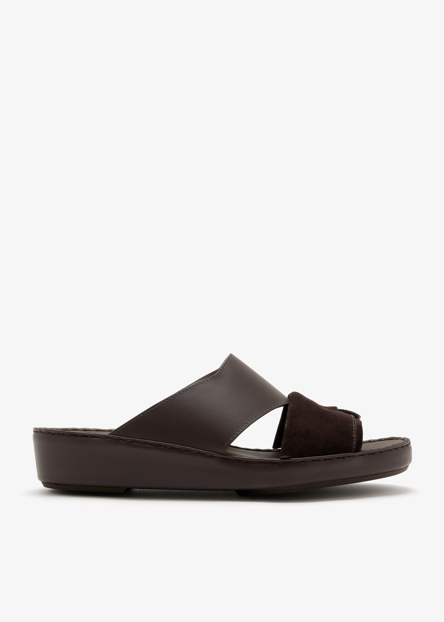 

Fold Belt sandals, Brown