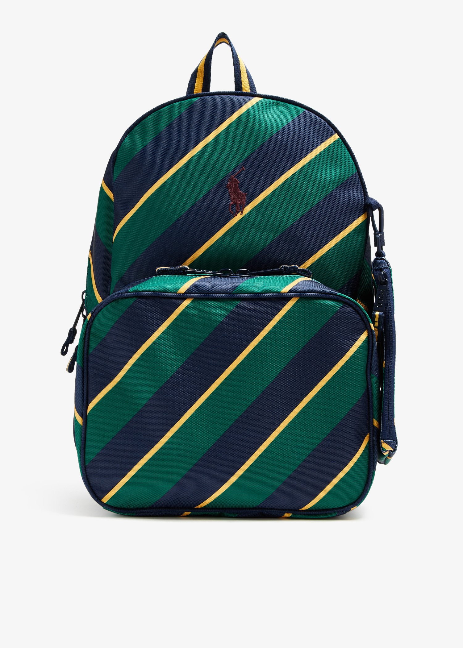 

Polo Backpack, Lunch Bag & Pencil Case combo pack, Green