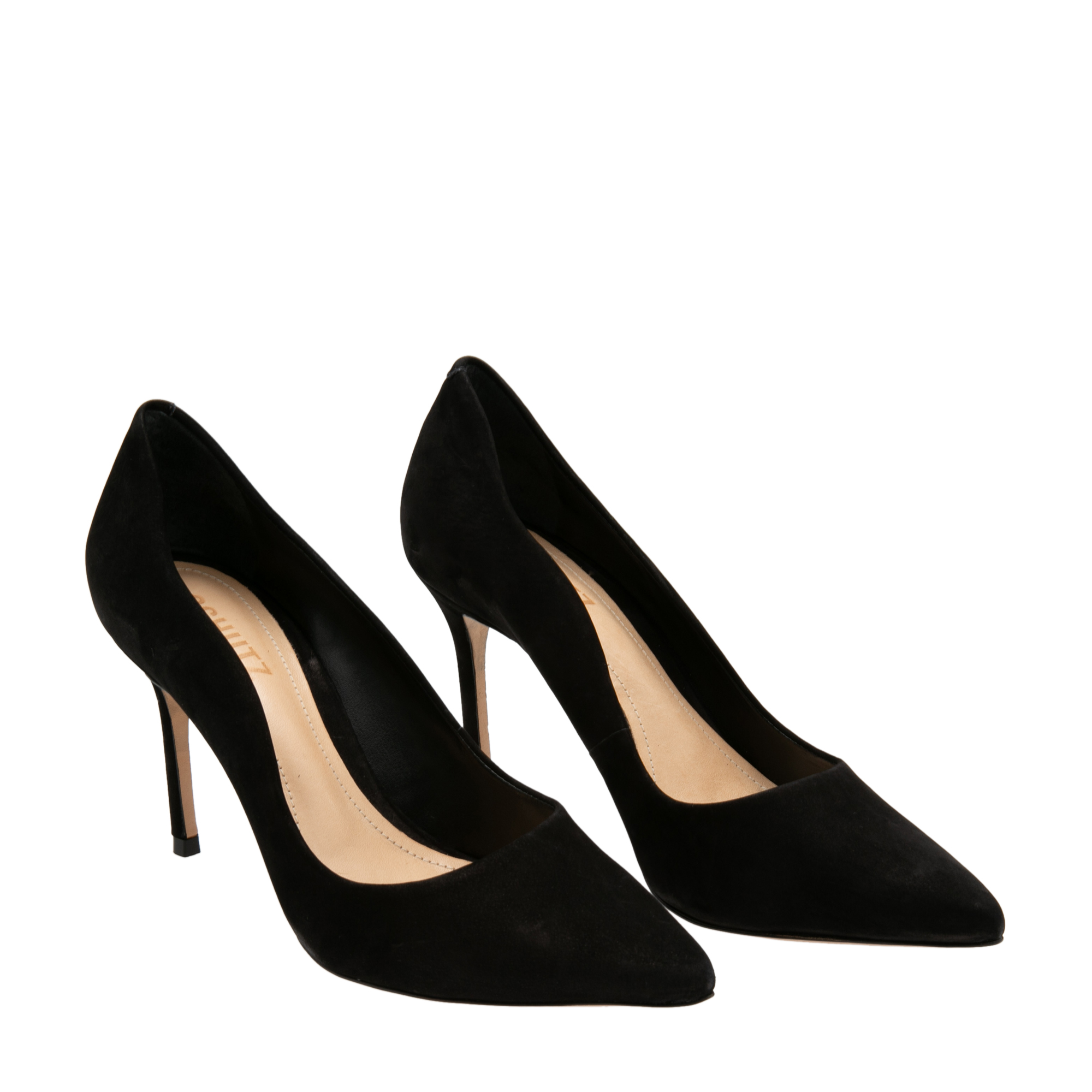 

Suede pumps, Black