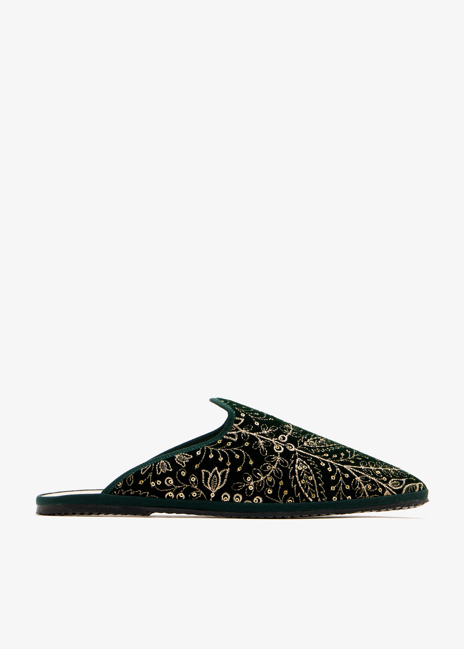 

Amaya Midnight slippers, Green