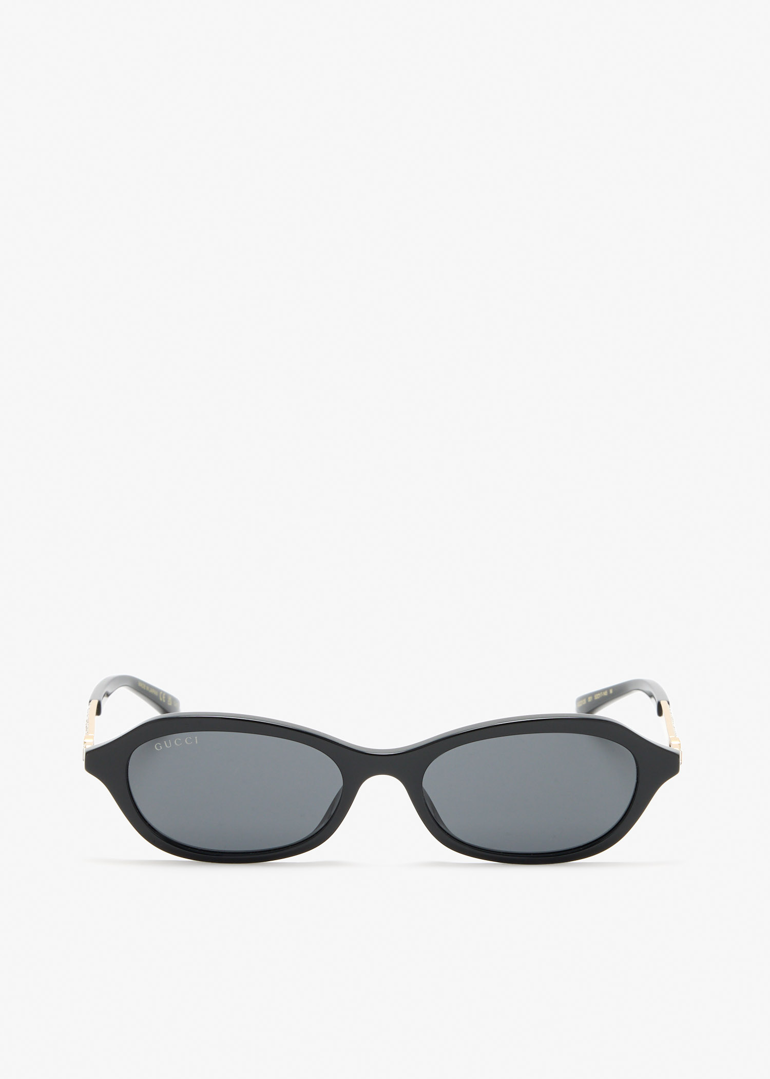 

Oval sunglasses, Black