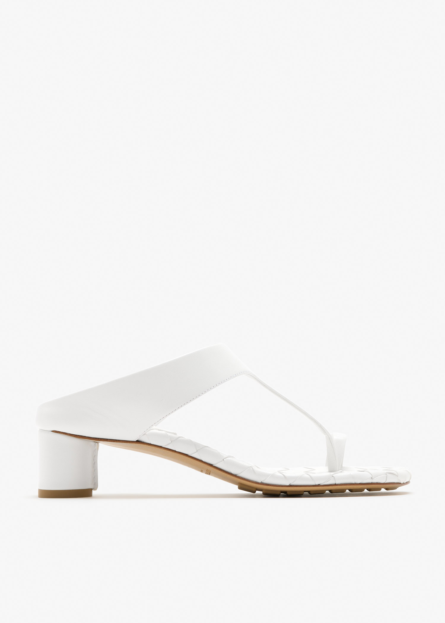 

Livia thong sandals, White