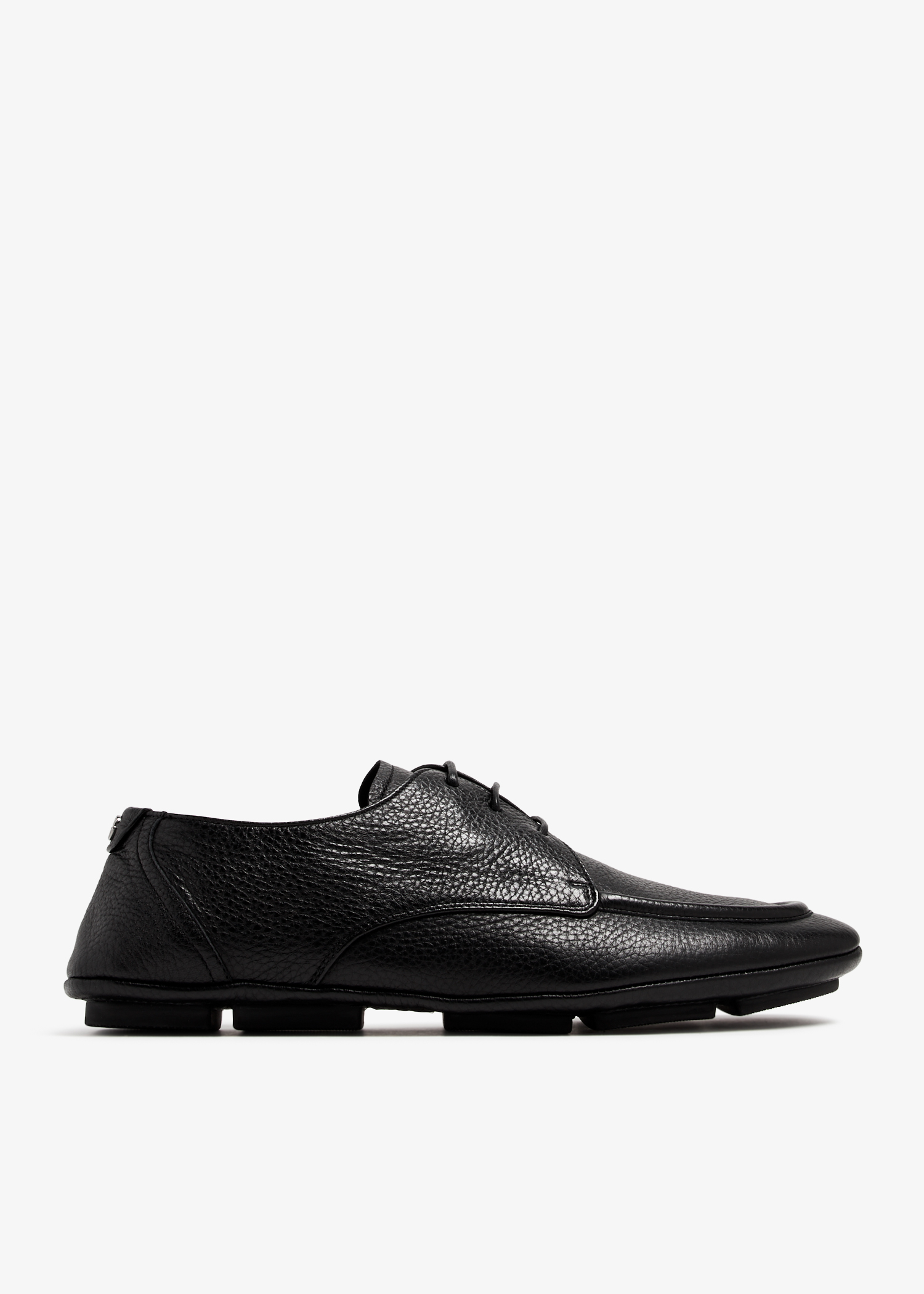 

Deerskin Derby shoes, Black