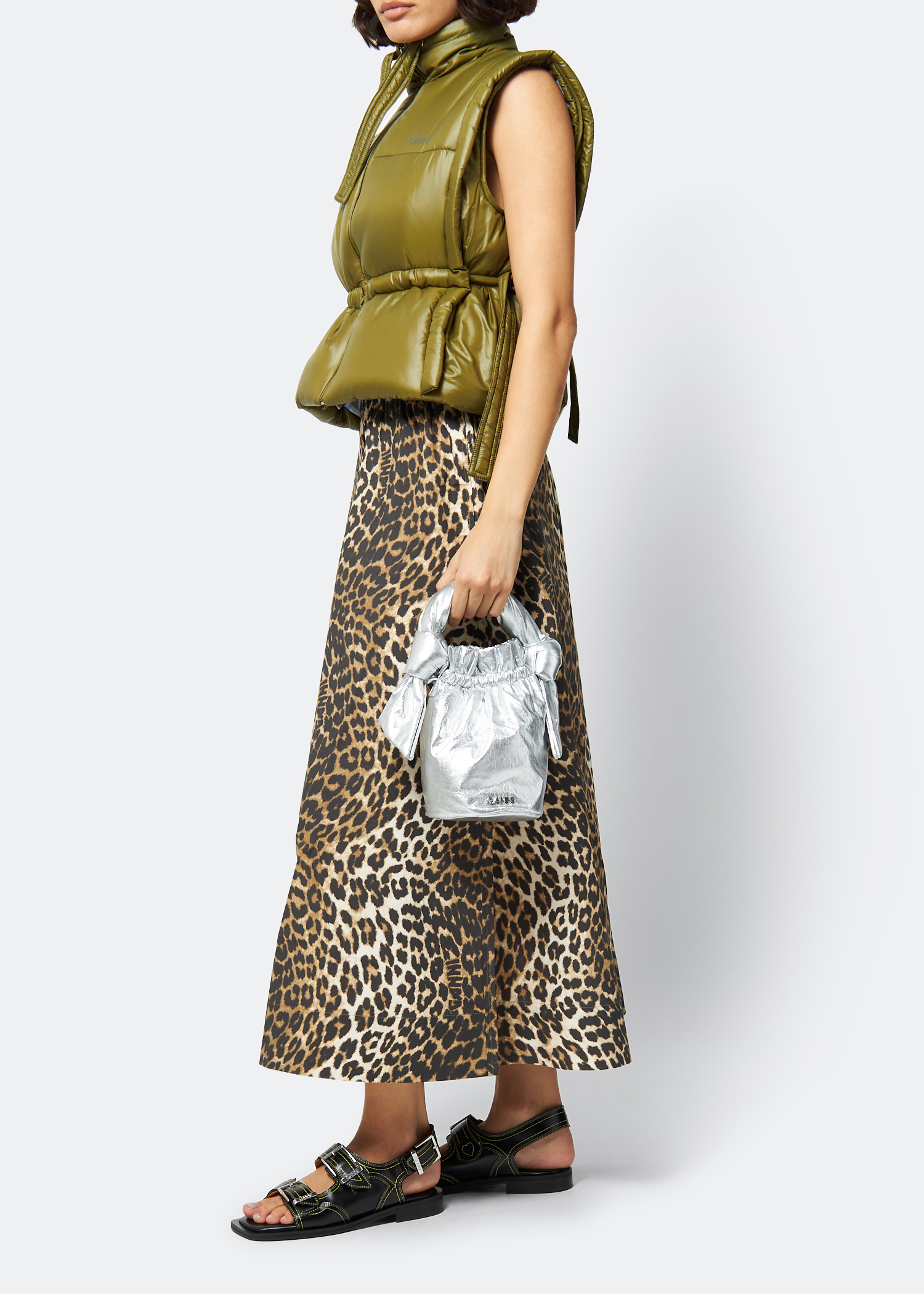 

Occasion top handle bag, Silver