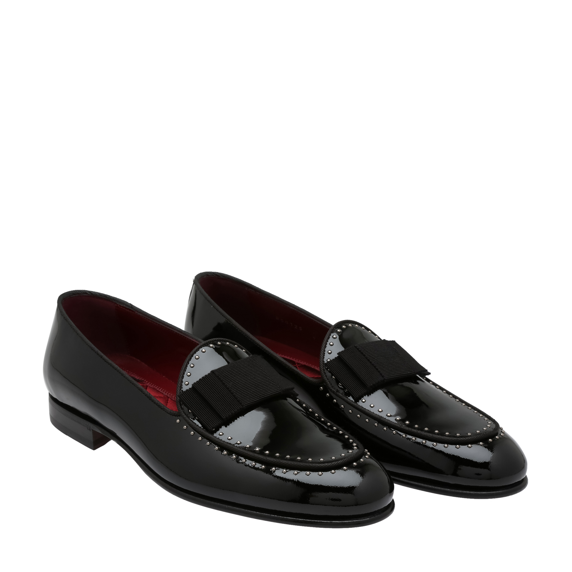 

Patent leather loafers, Black