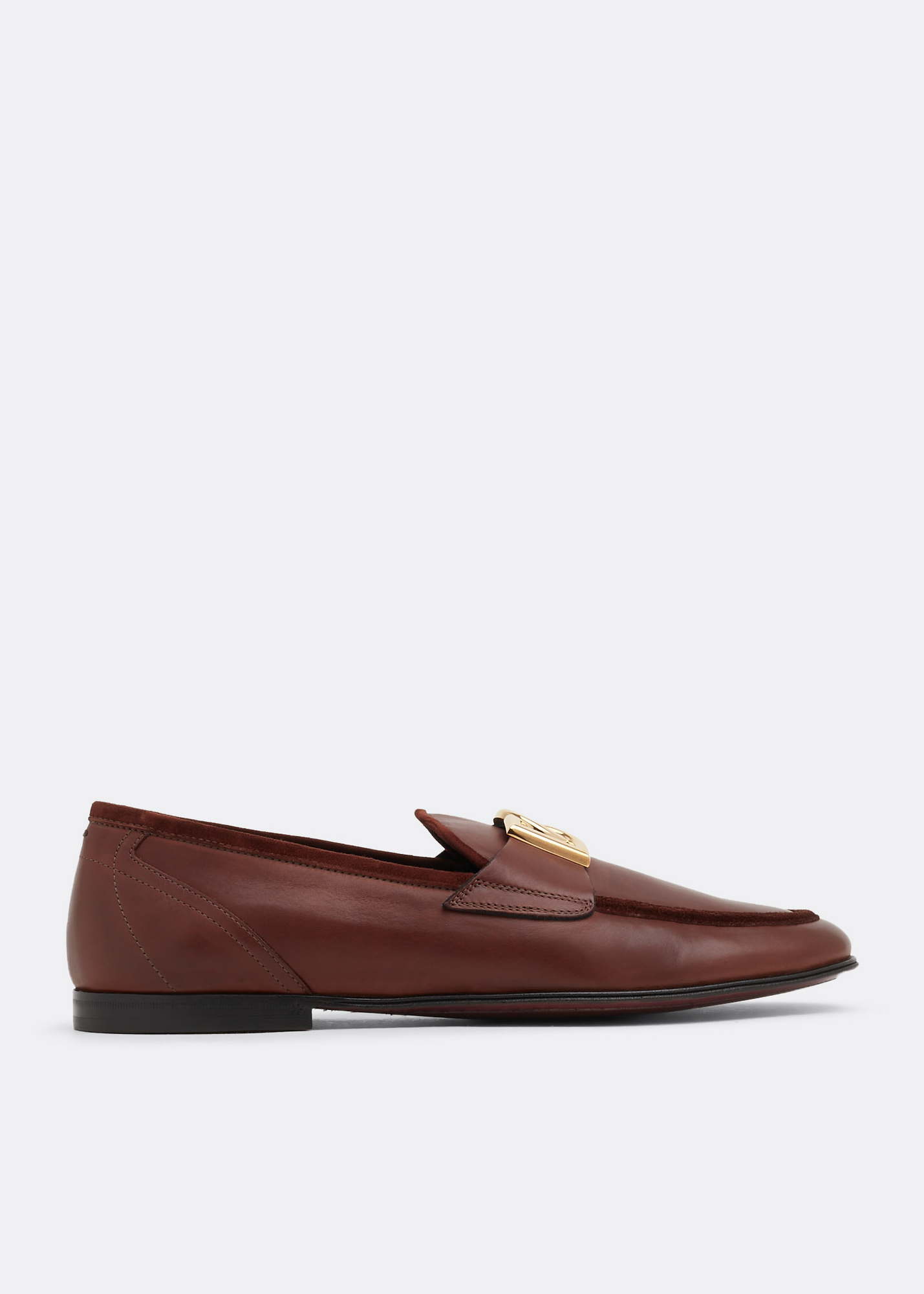 

Calfskin slippers, Brown