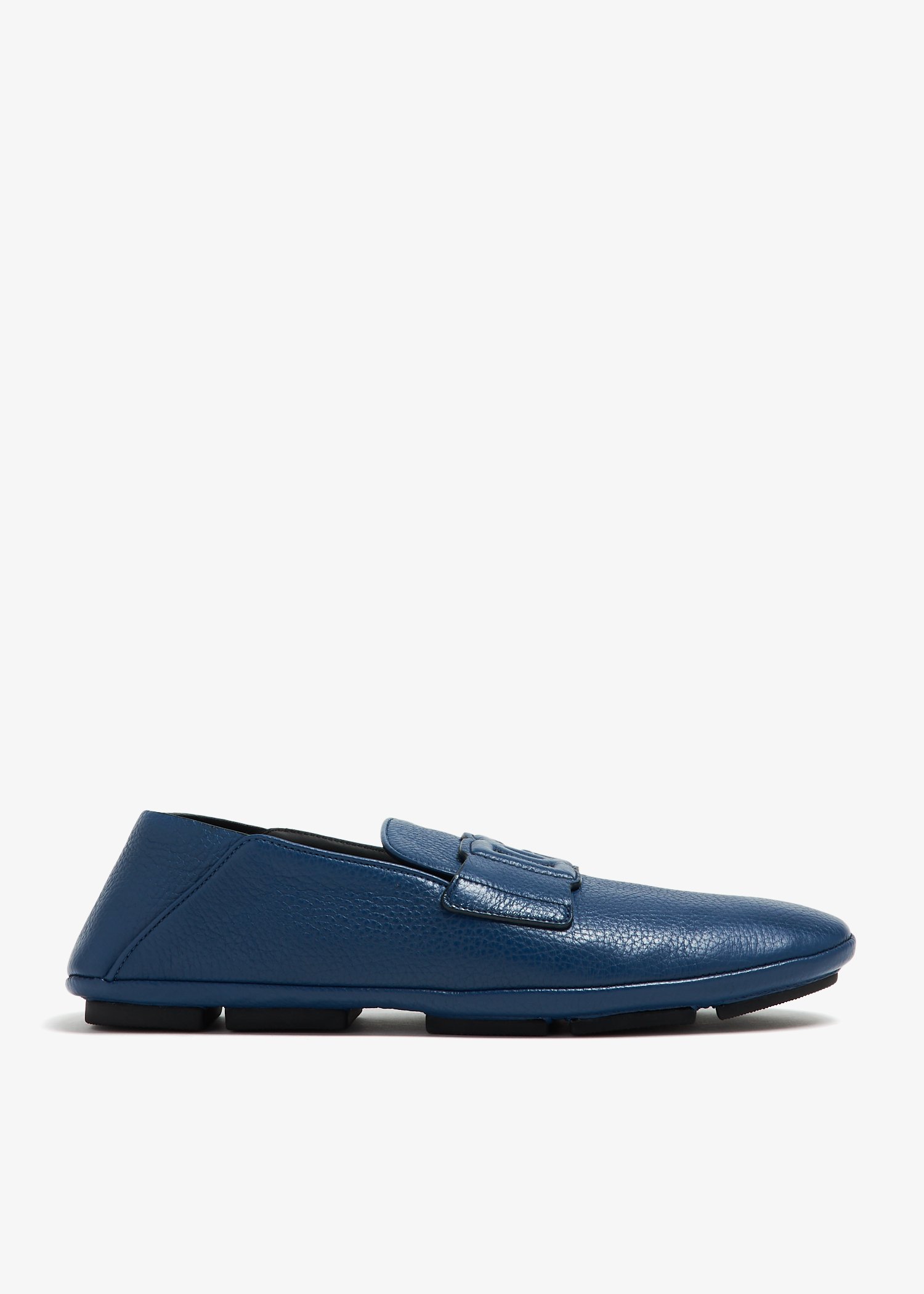 

Deerskin driver shoes, Blue