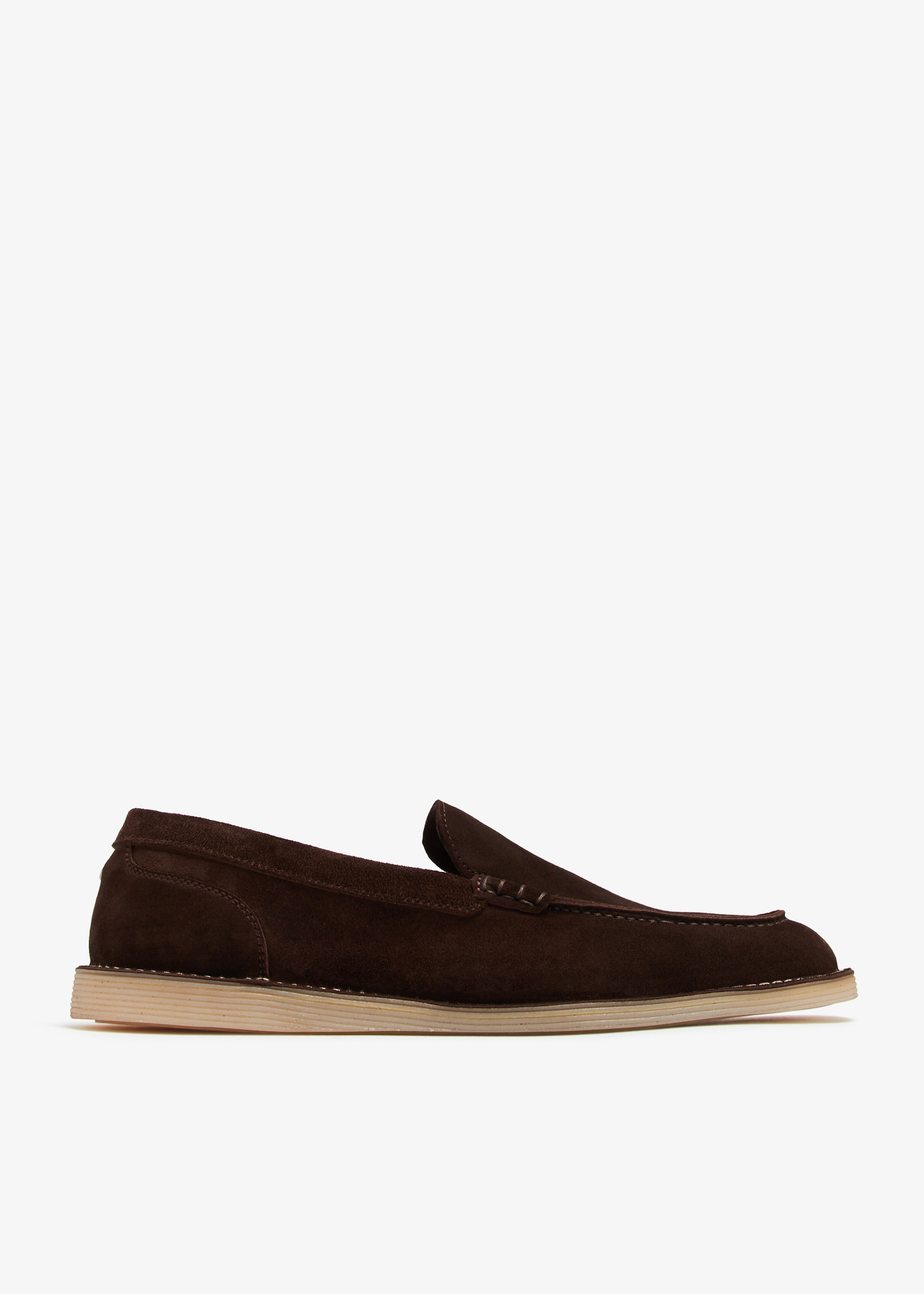 

Suede loafers, Brown