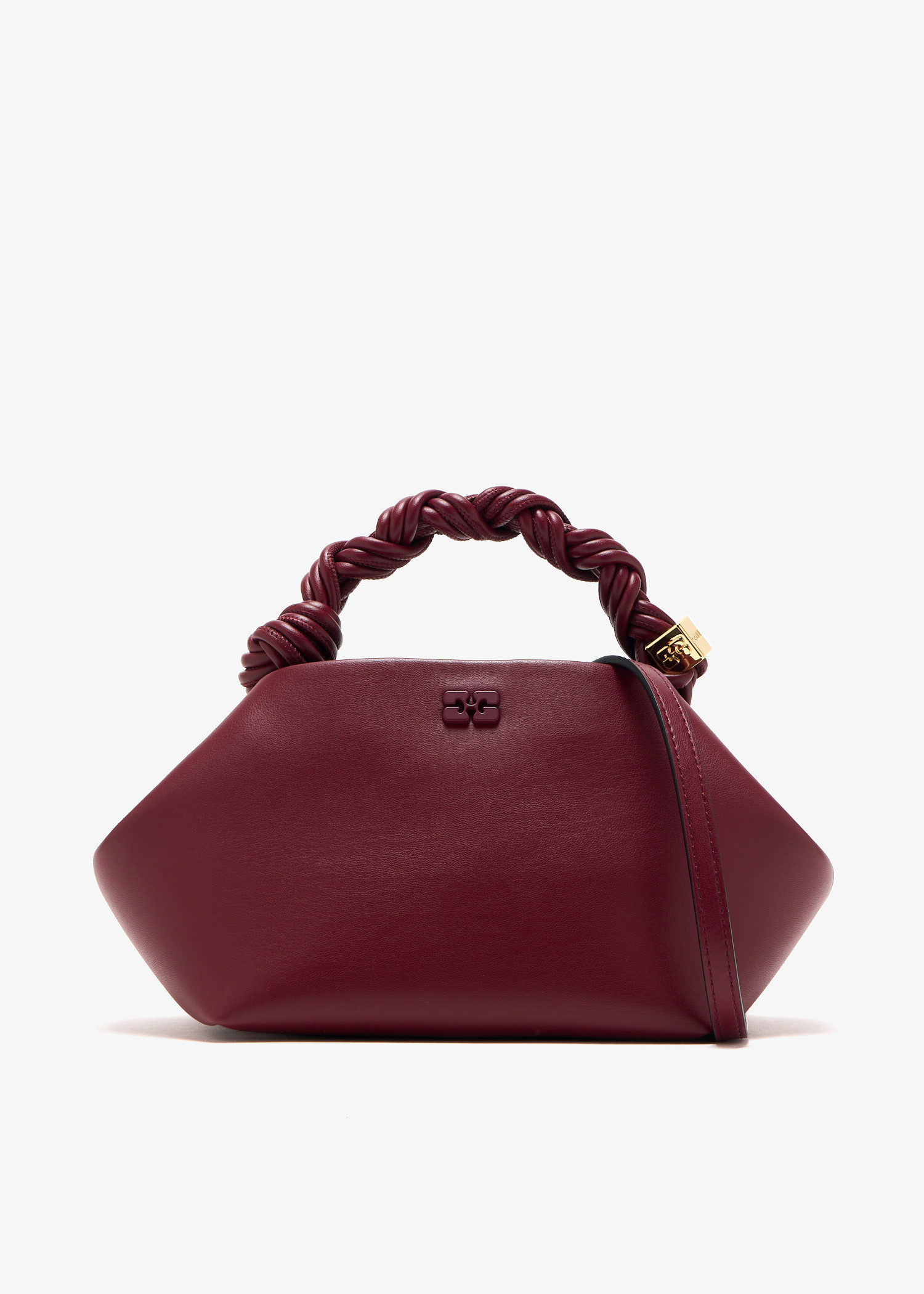 

Small GANNI Bou bag, Burgundy