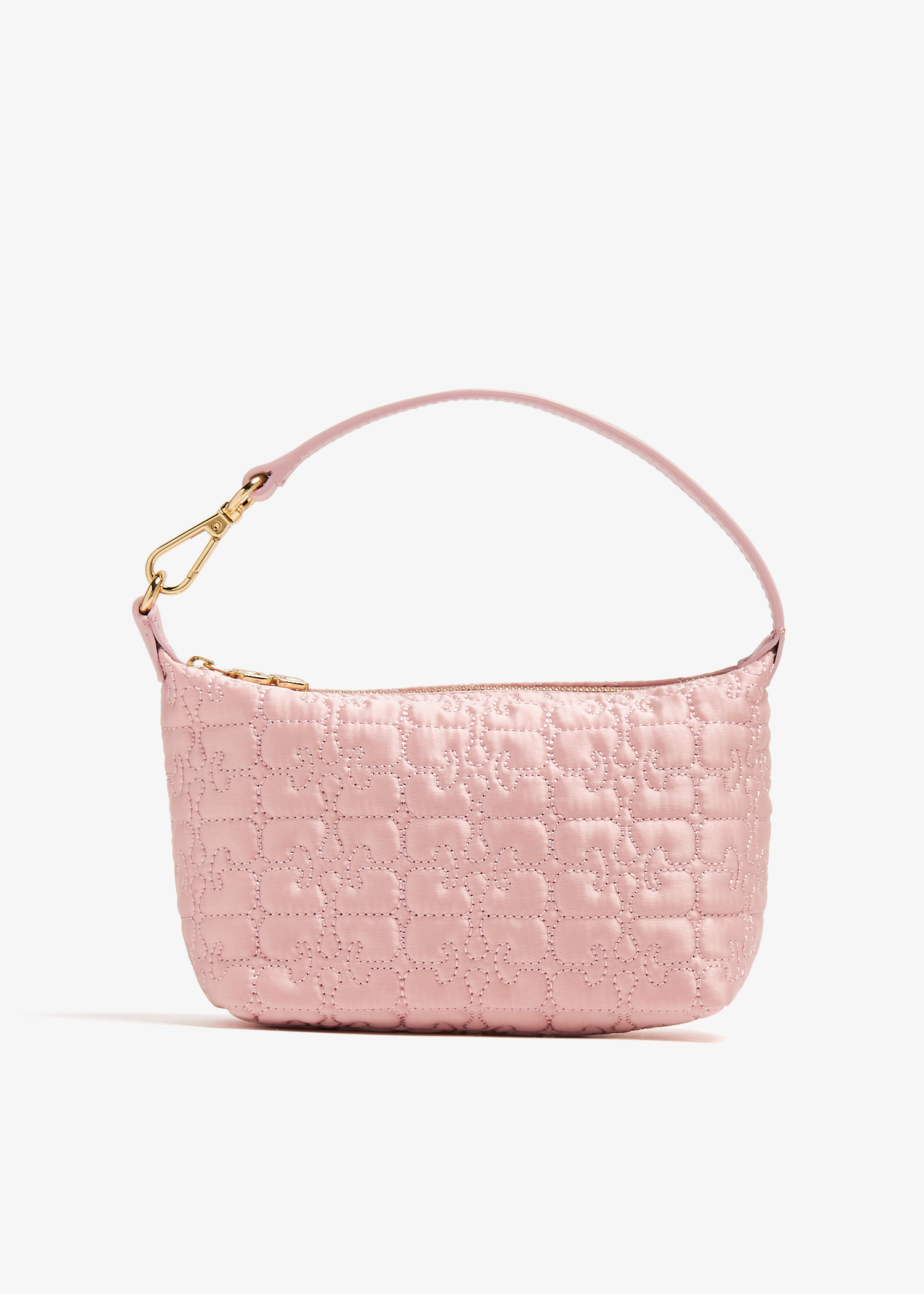 

Small Butterfly satin pouch, Pink