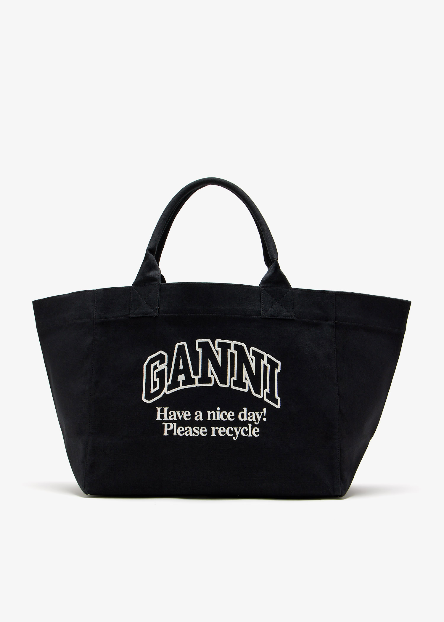 

Oversized tote bag, Black