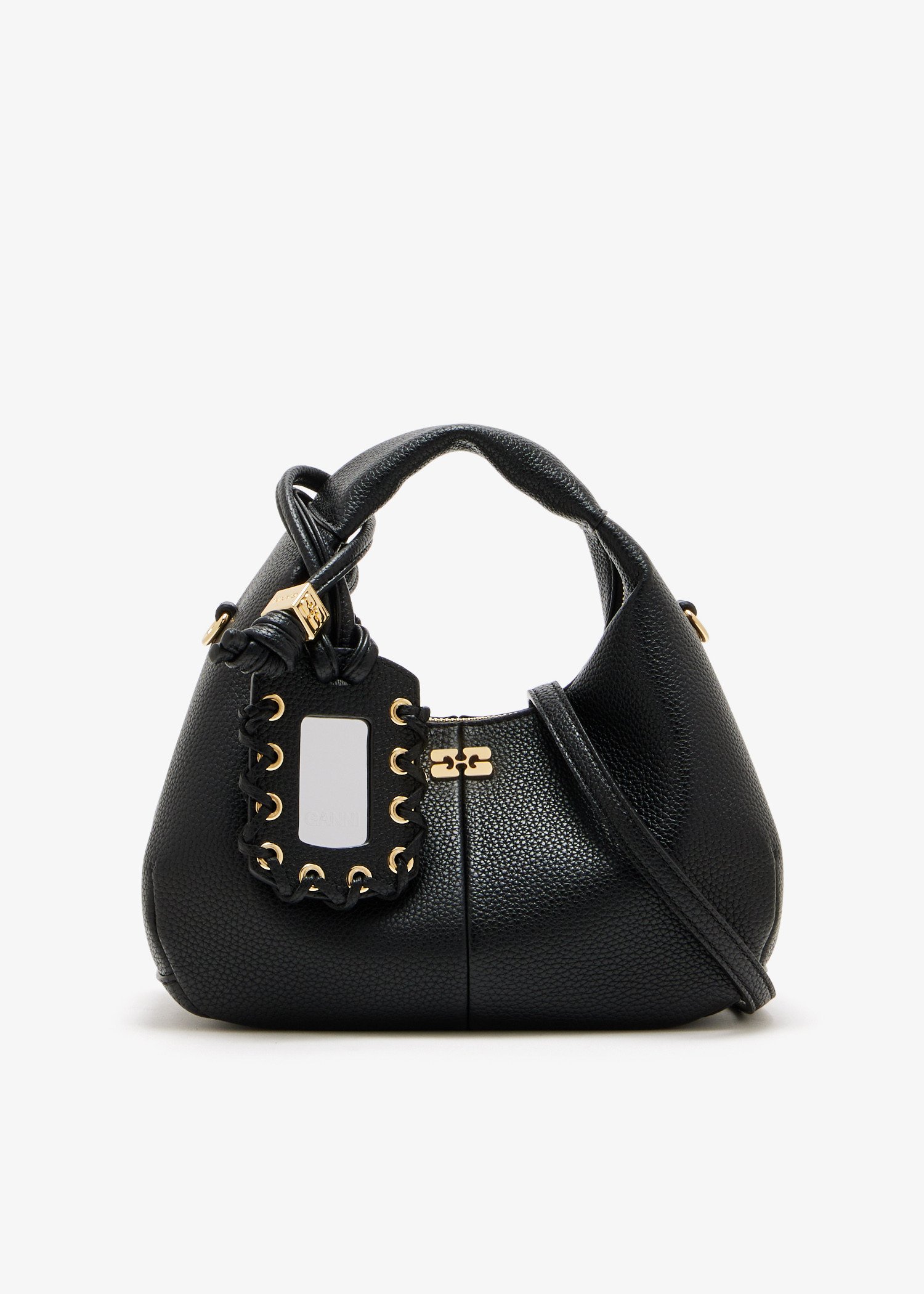 

Mini Hobo bag, Black