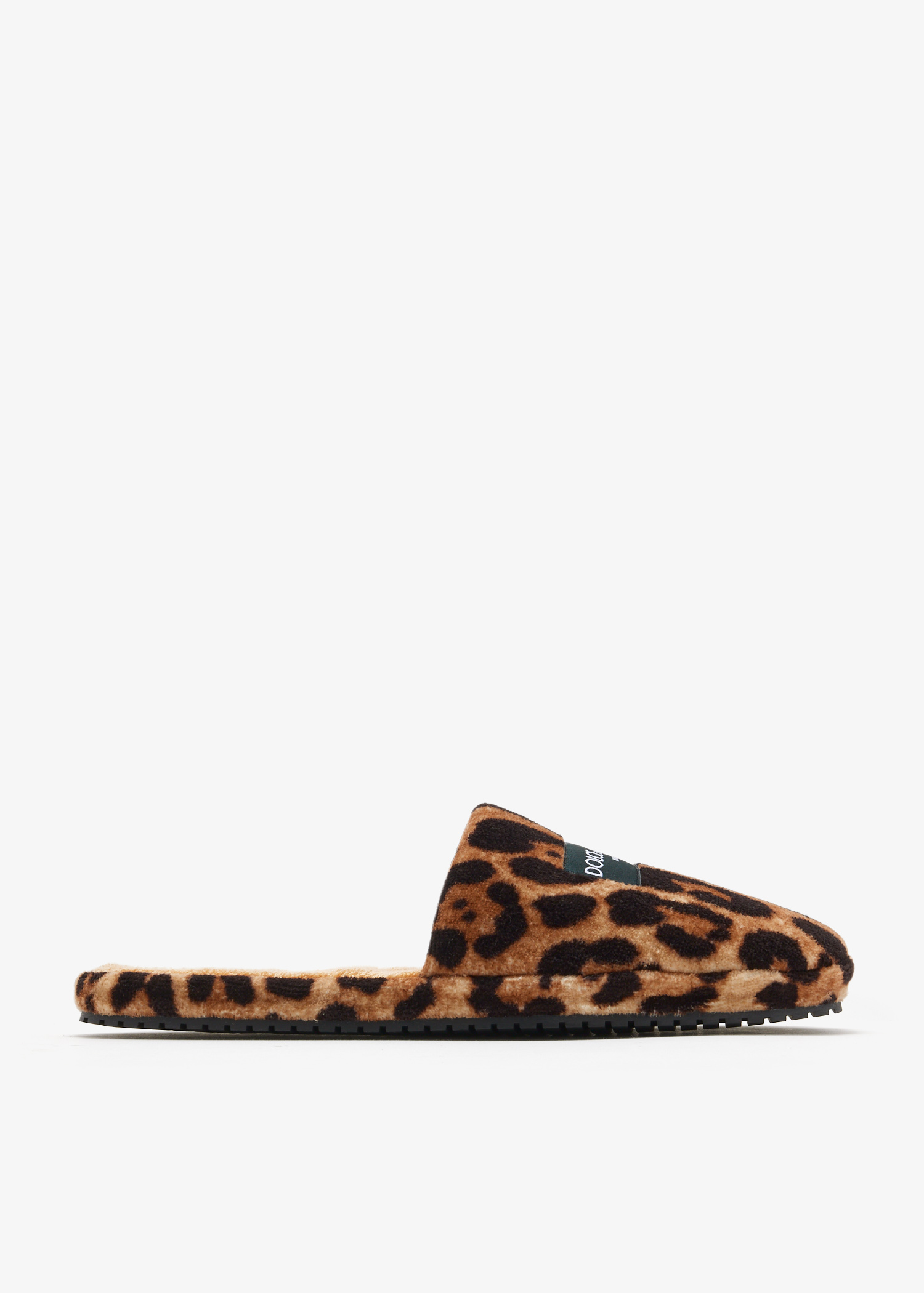 

Leo-Print DG Hotel slippers, Animal printed