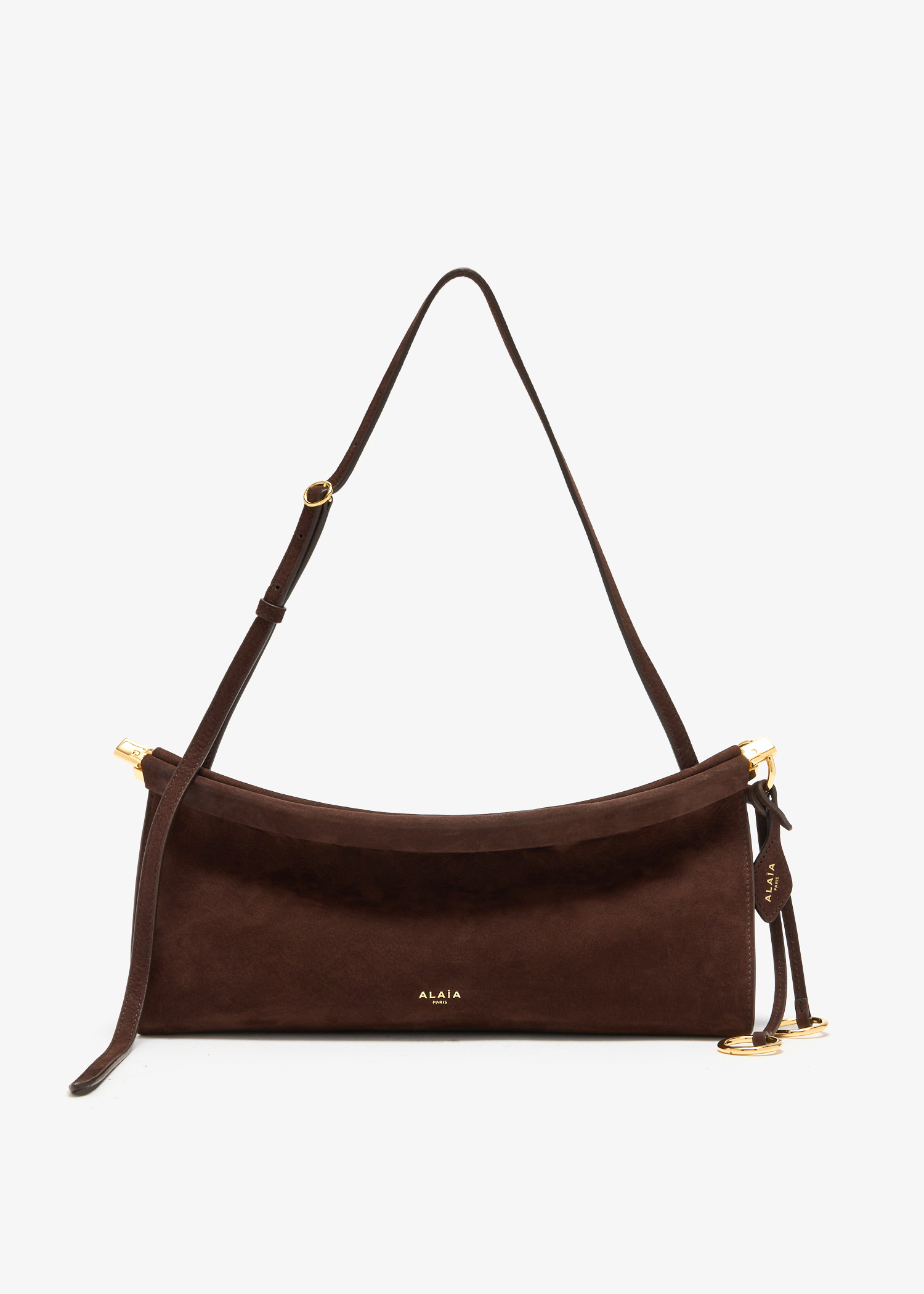 

Le Click East West medium bag, Brown