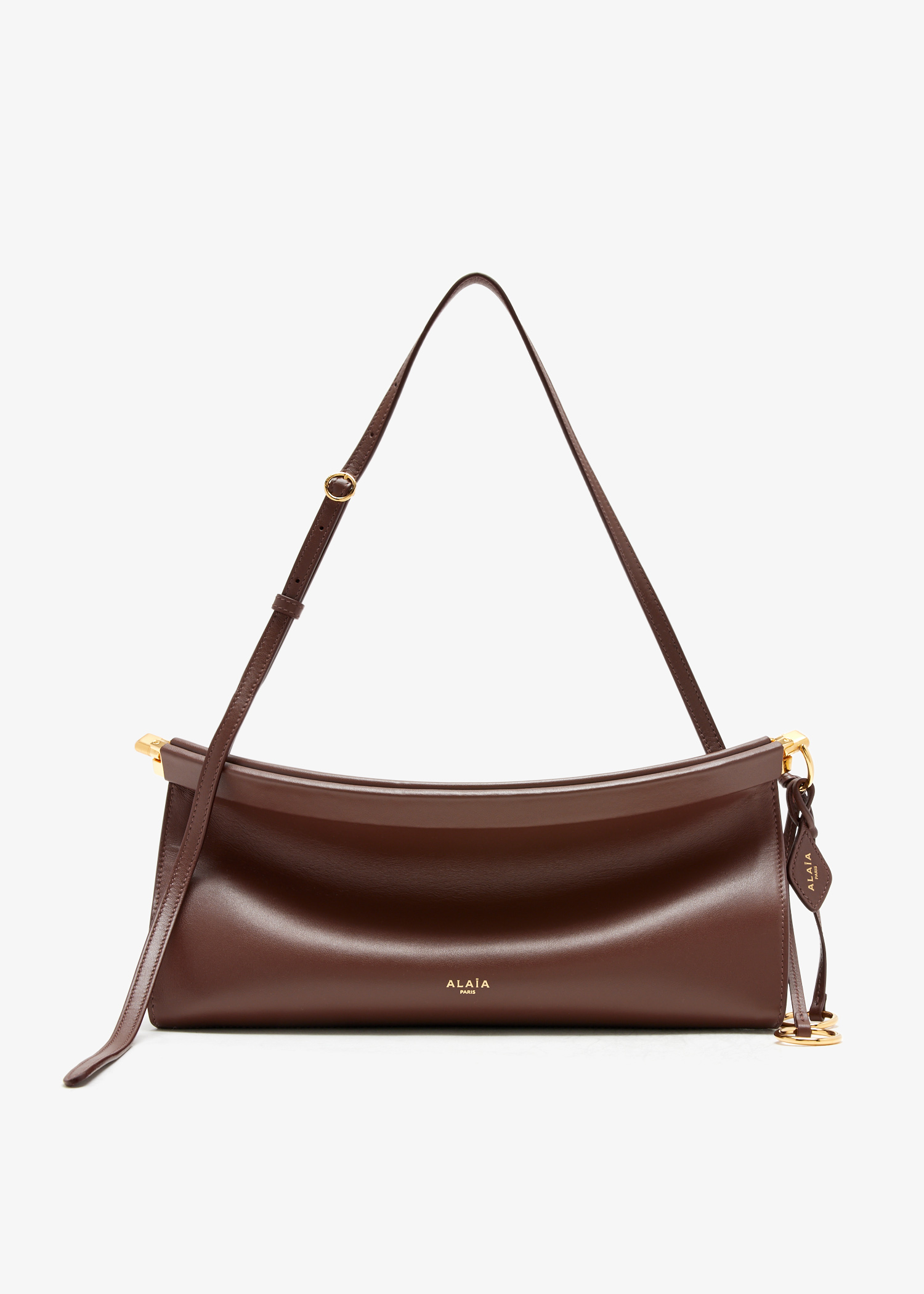 

Le Click East West medium bag, Brown
