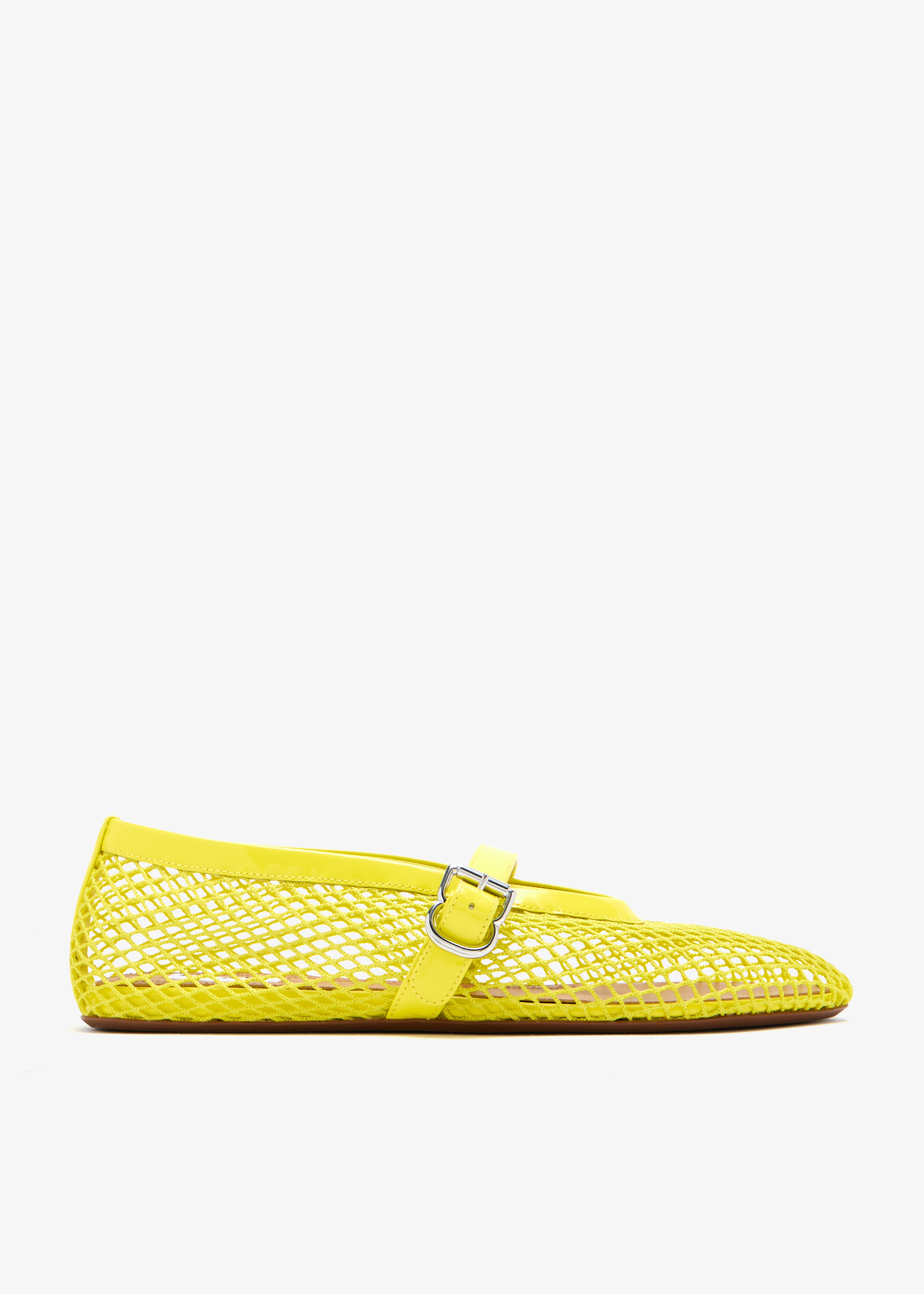 

Fishnet ballerinas, Yellow