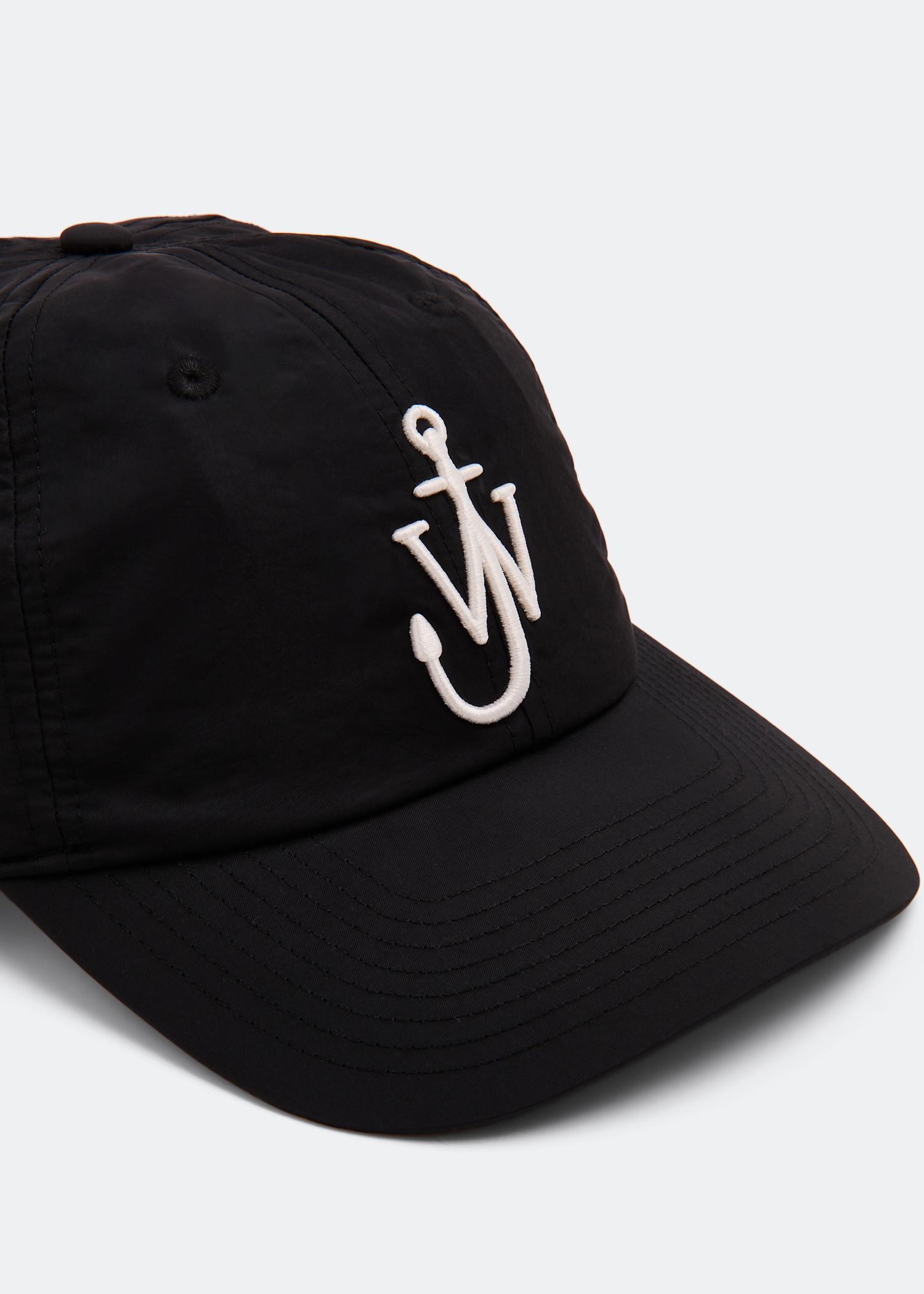 

Anchor baseball cap, Black