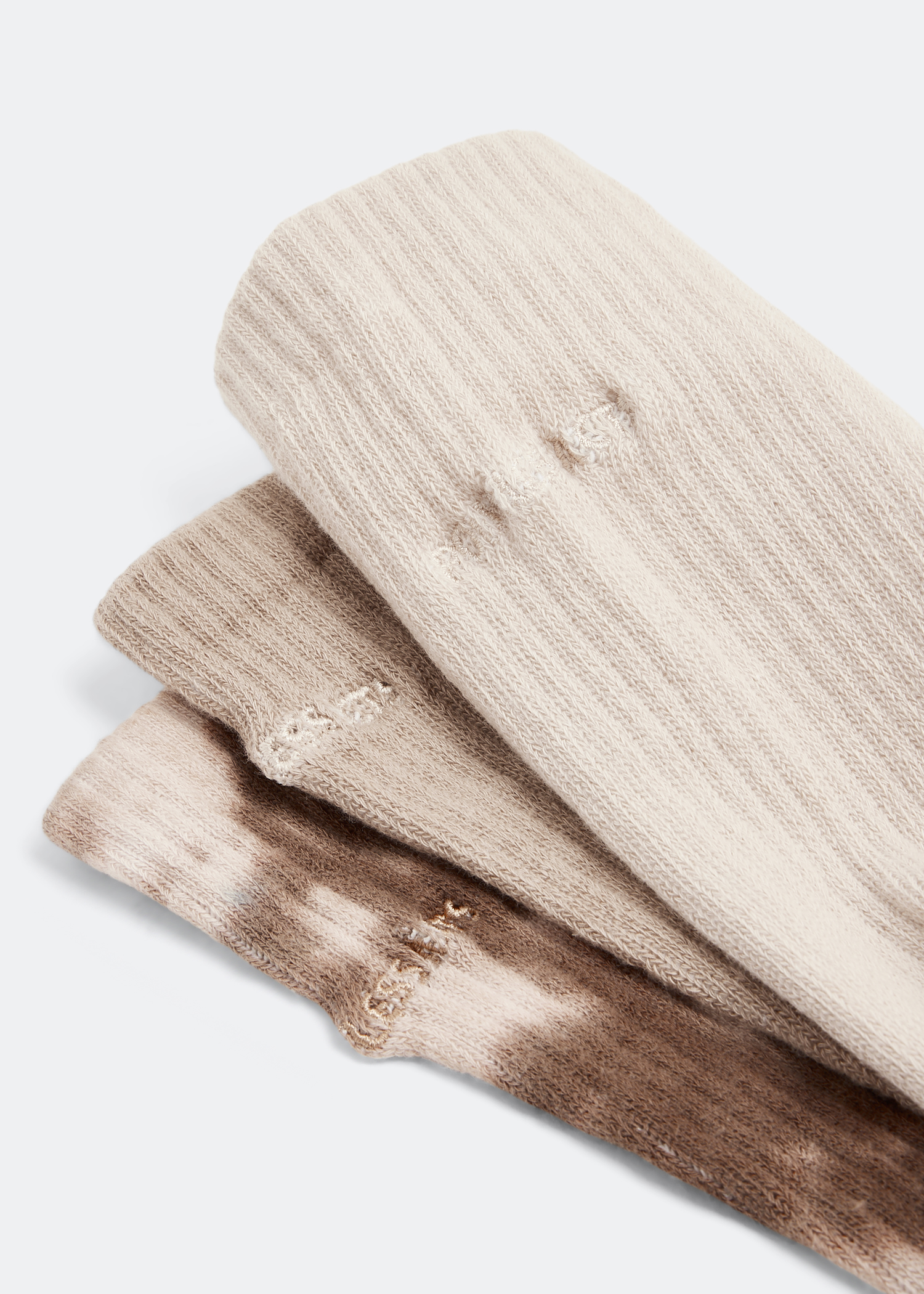 

Desert socks set, Brown