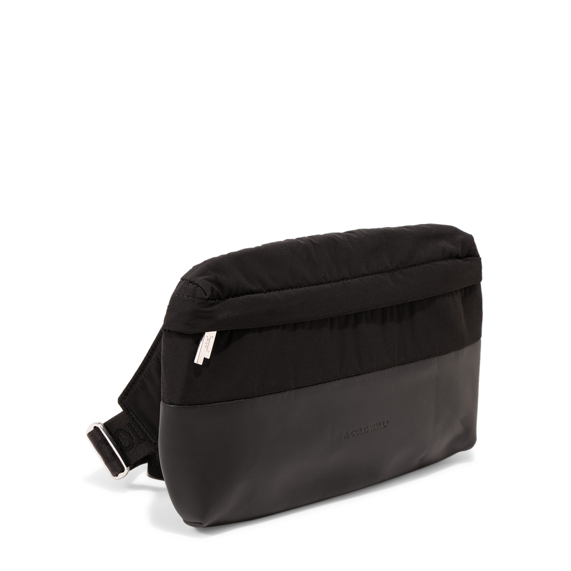 

Leather belt bag, Black