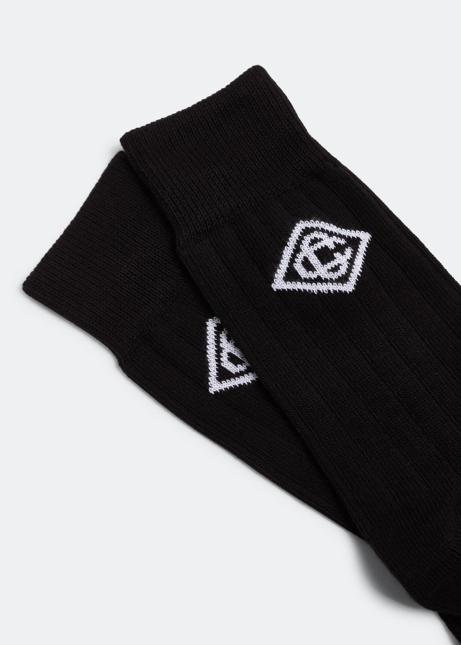 

Logo socks, Black