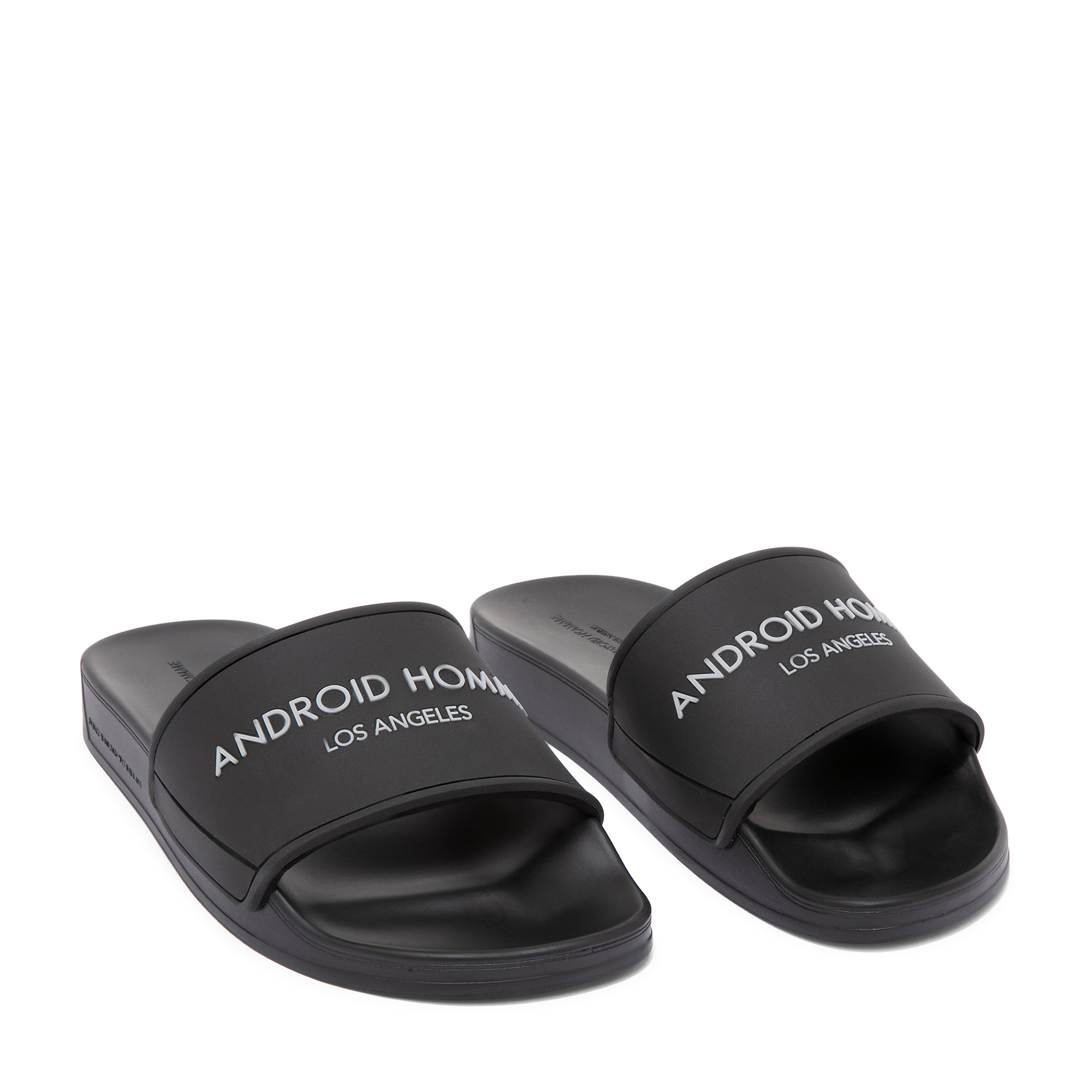 

Rubber slides, Black