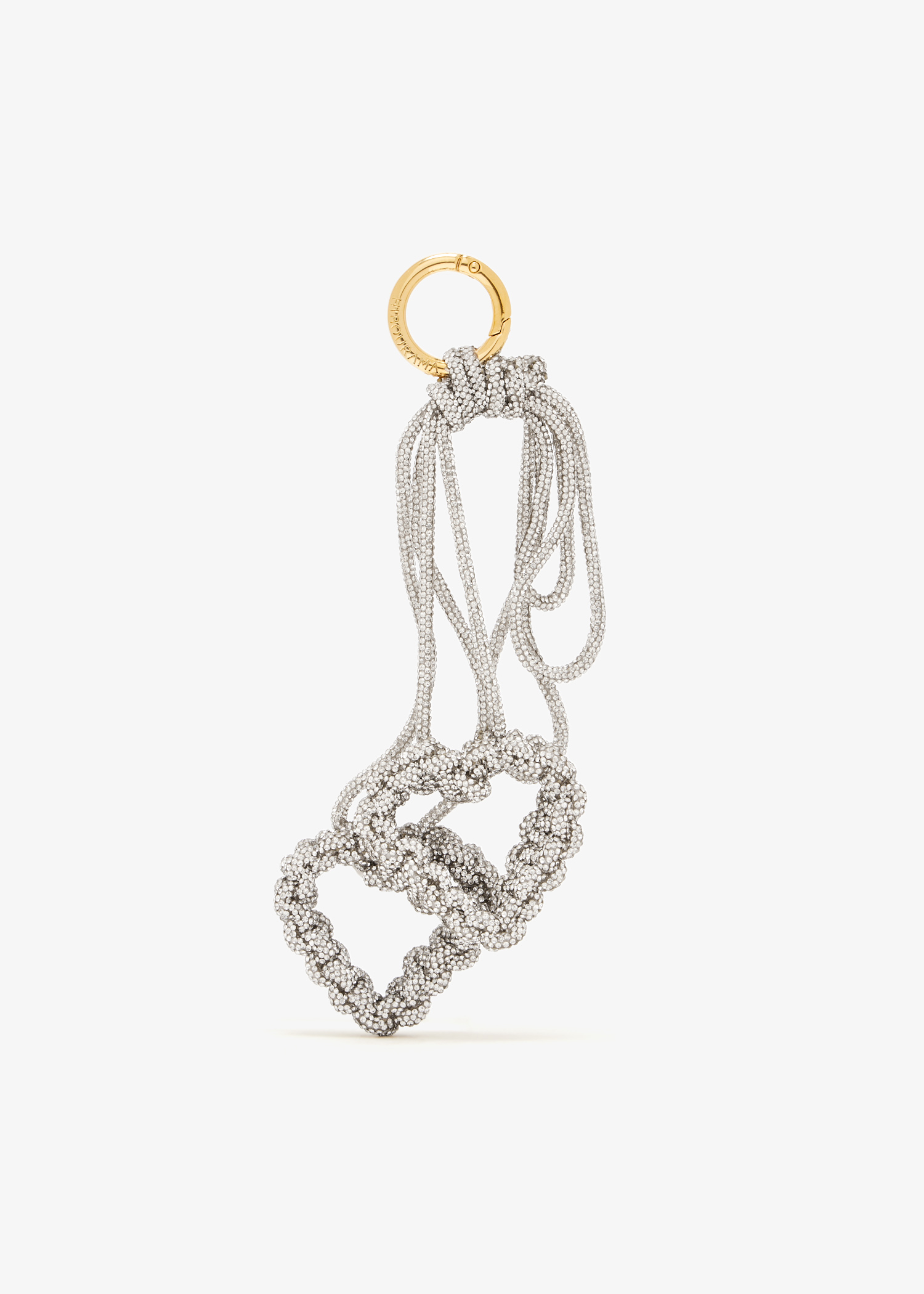 

Love bag charm, Silver