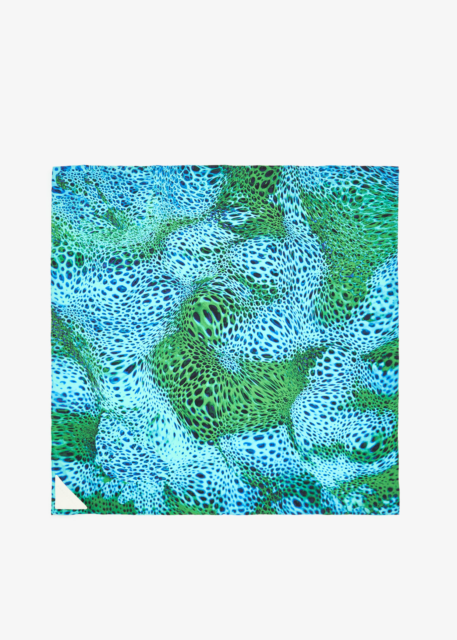 

Alga Small Moussard scarf, Printed