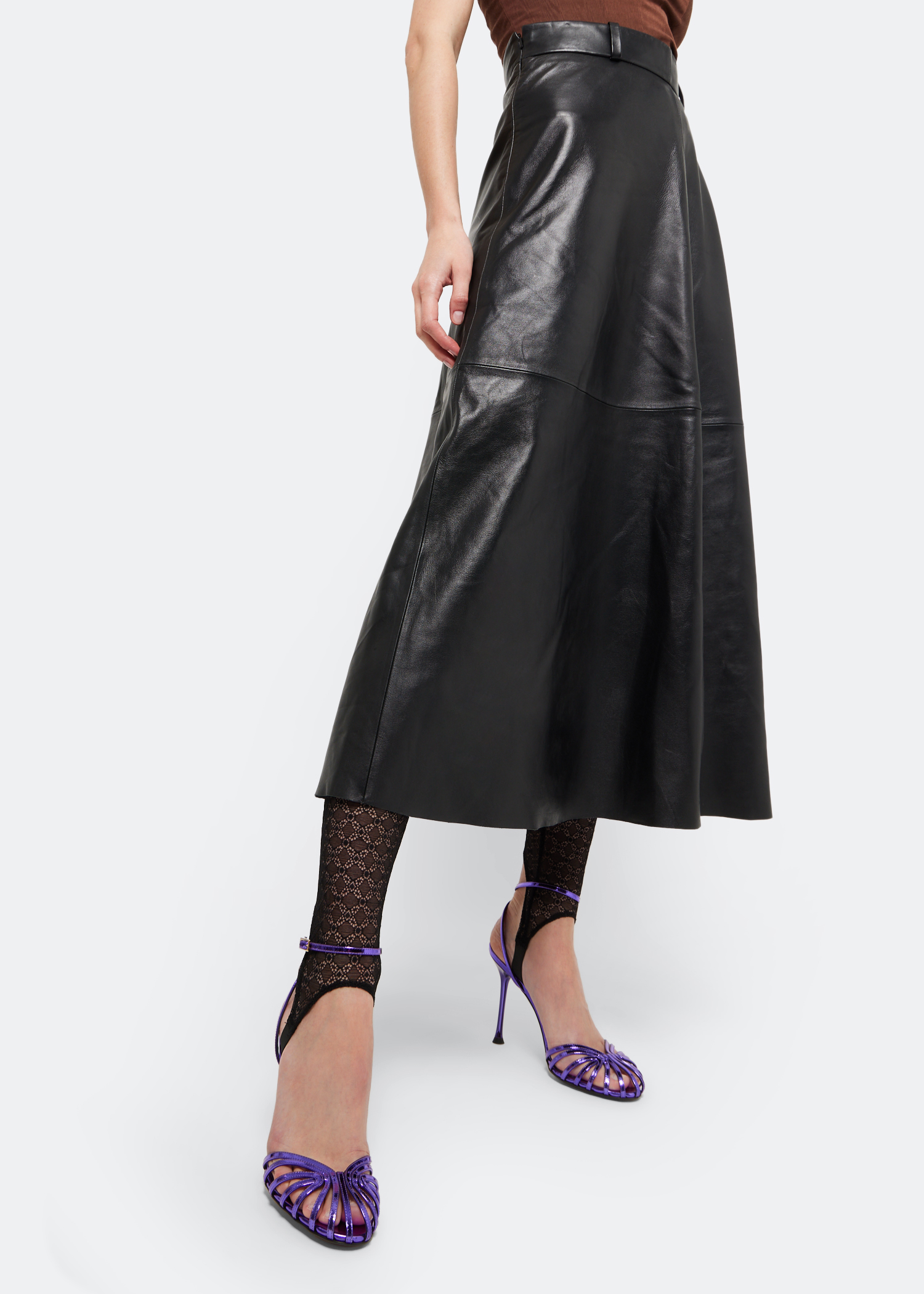 

Ally sandals, Purple