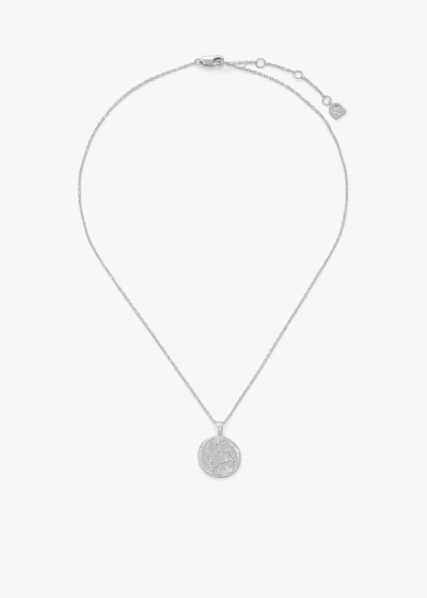 

Leo Zodiac pendant necklace, Silver