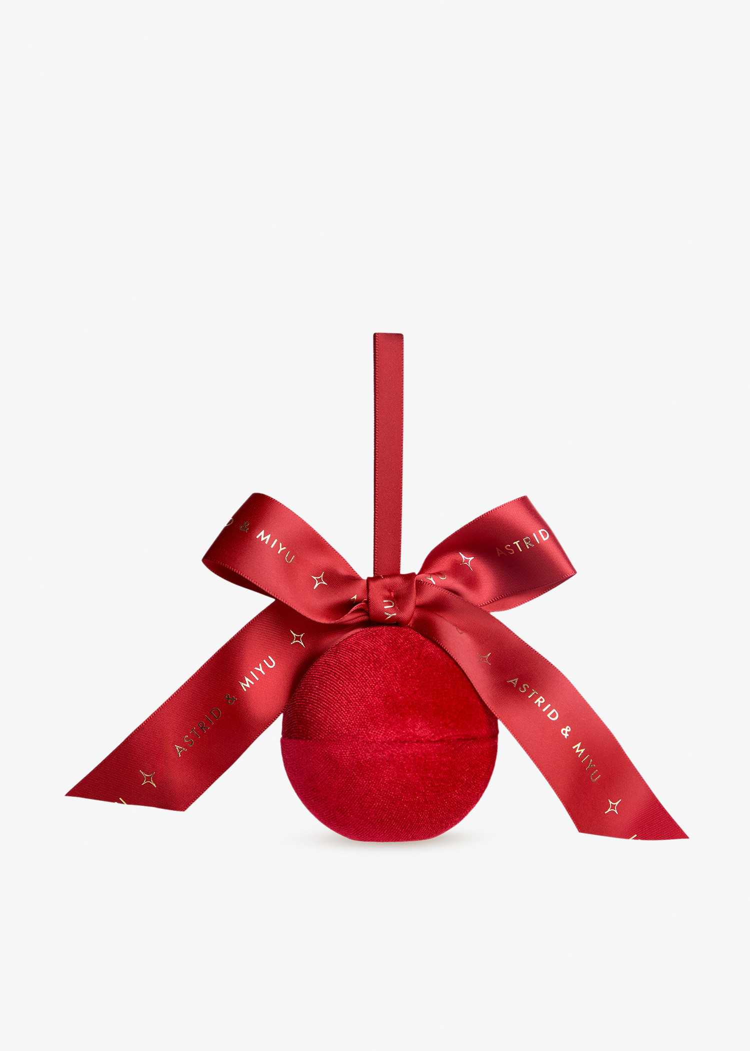 

Illusion charm huggies bauble, Gold