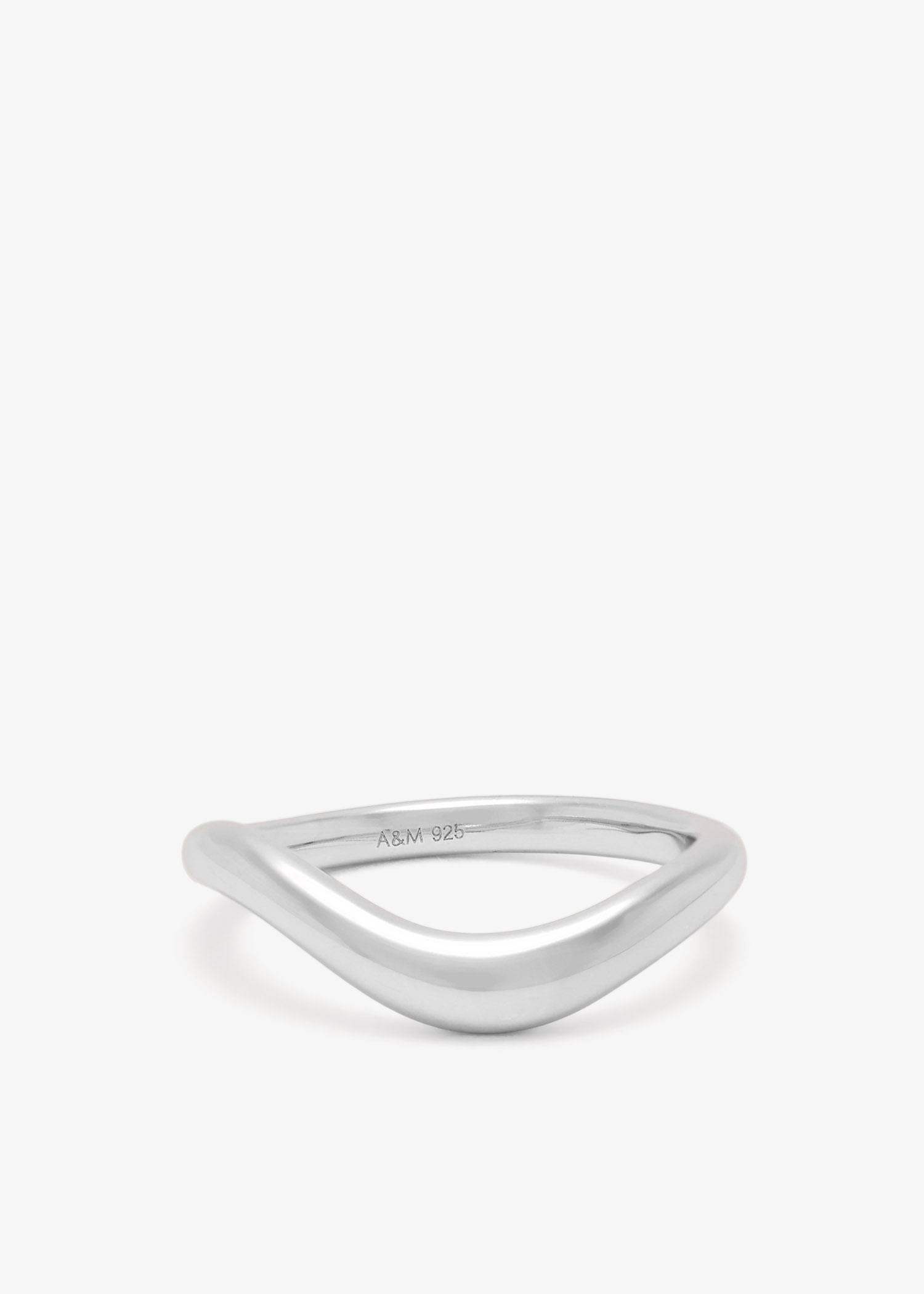 

Wave ring, Silver
