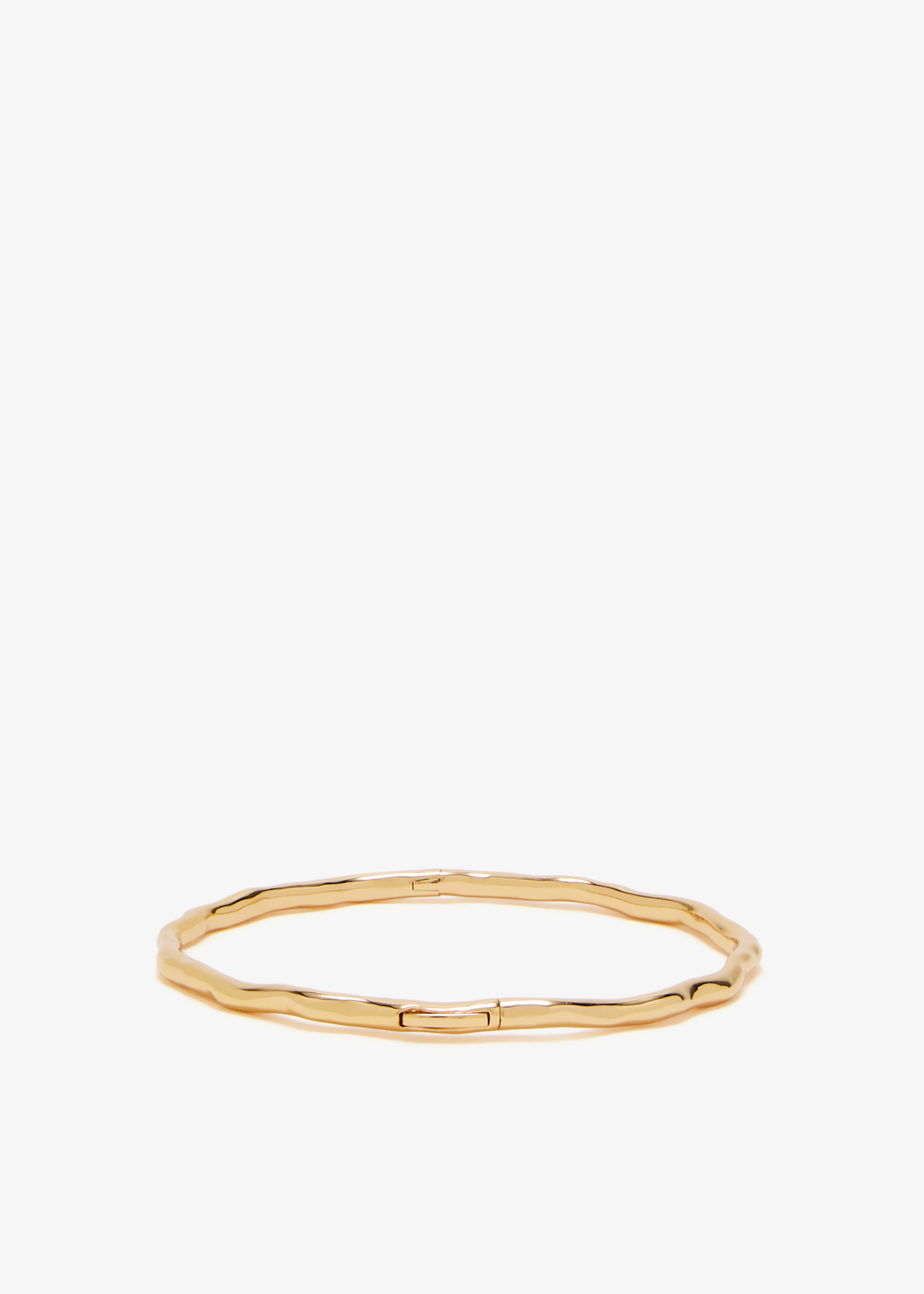 

Molten bangle, Gold