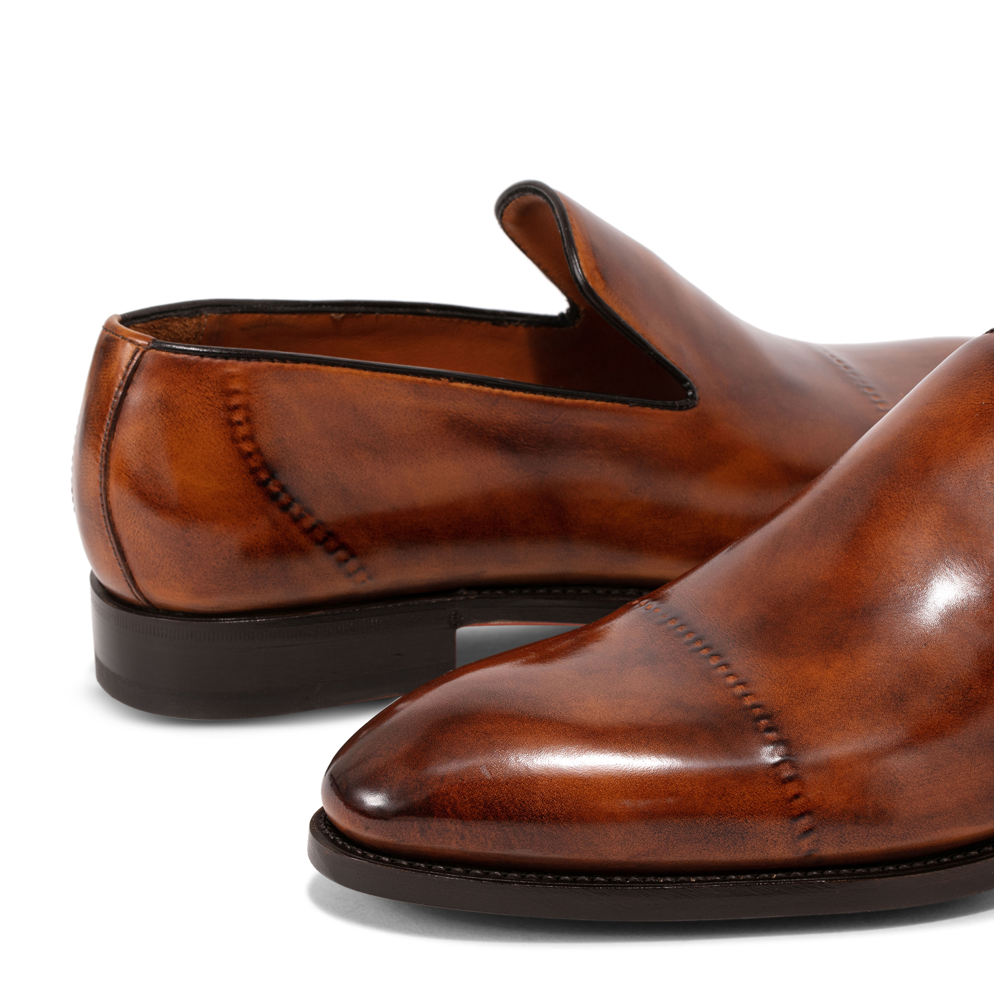 

Leather loafers, Brown
