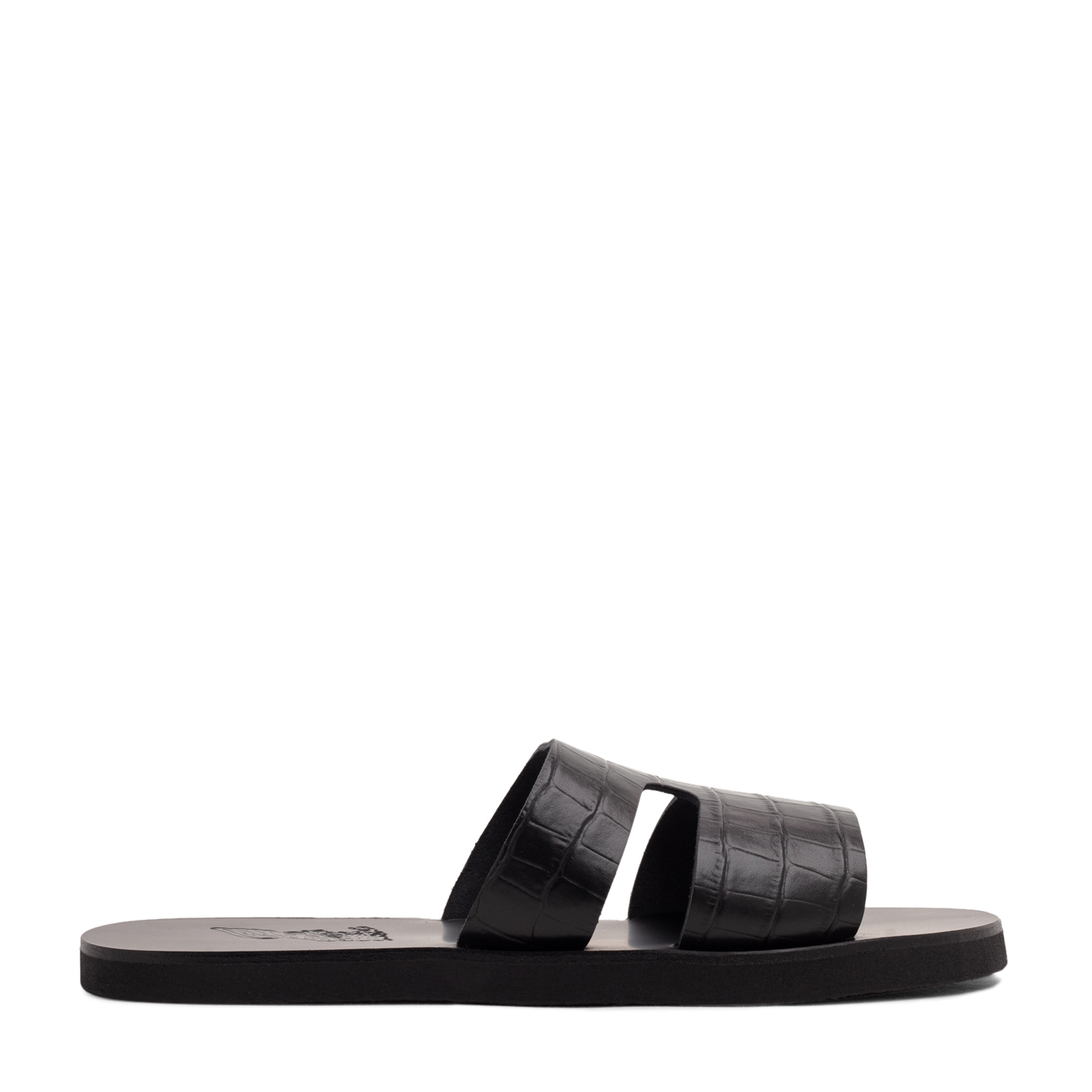 

Apteros flat sandals, Black