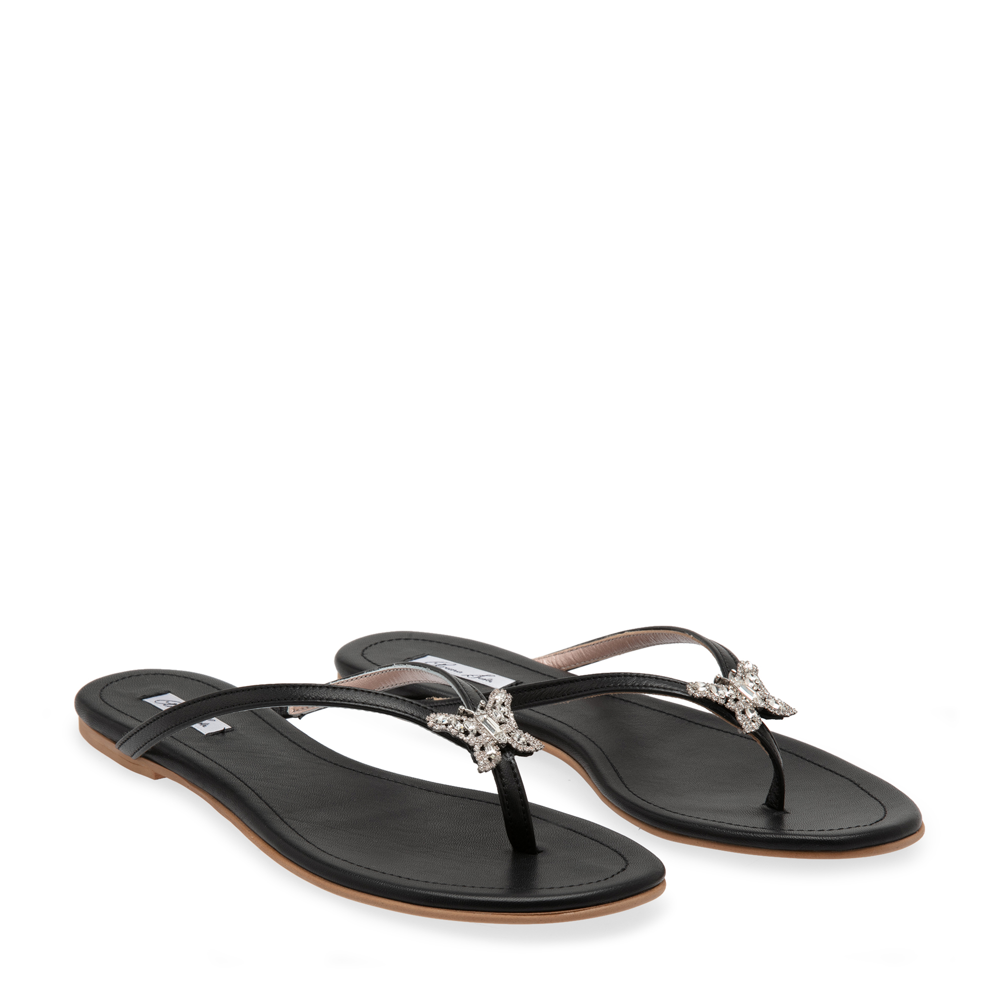 

Farfalla sandals, Black