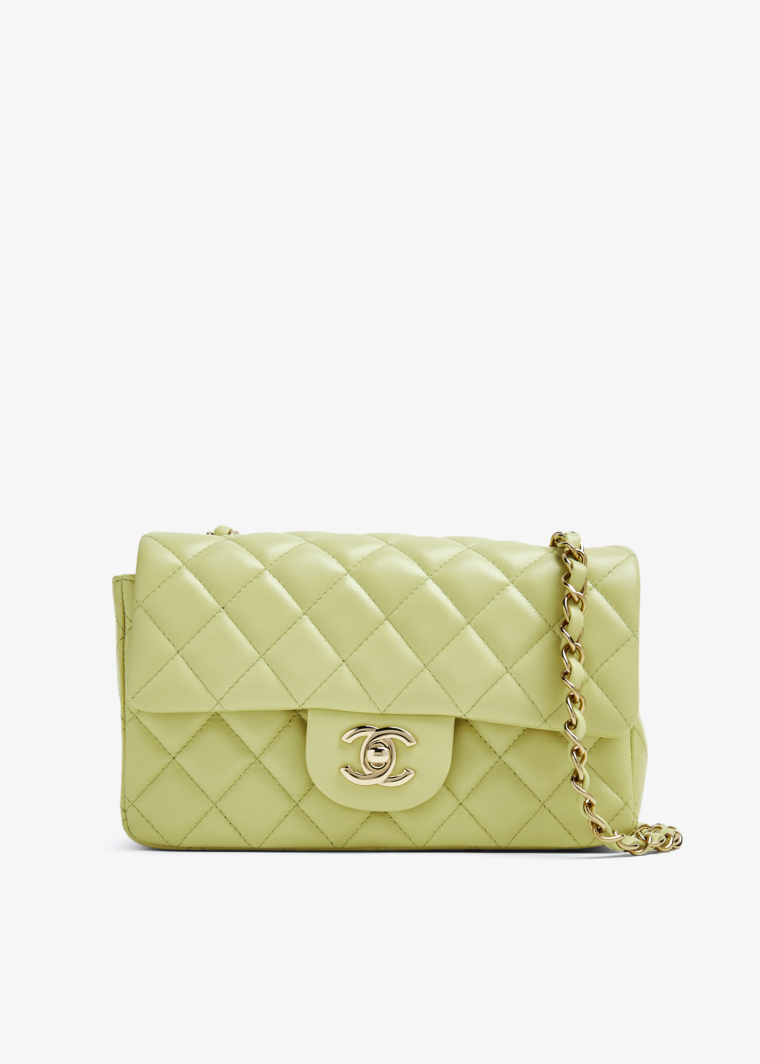 

Classic flap bag, Green