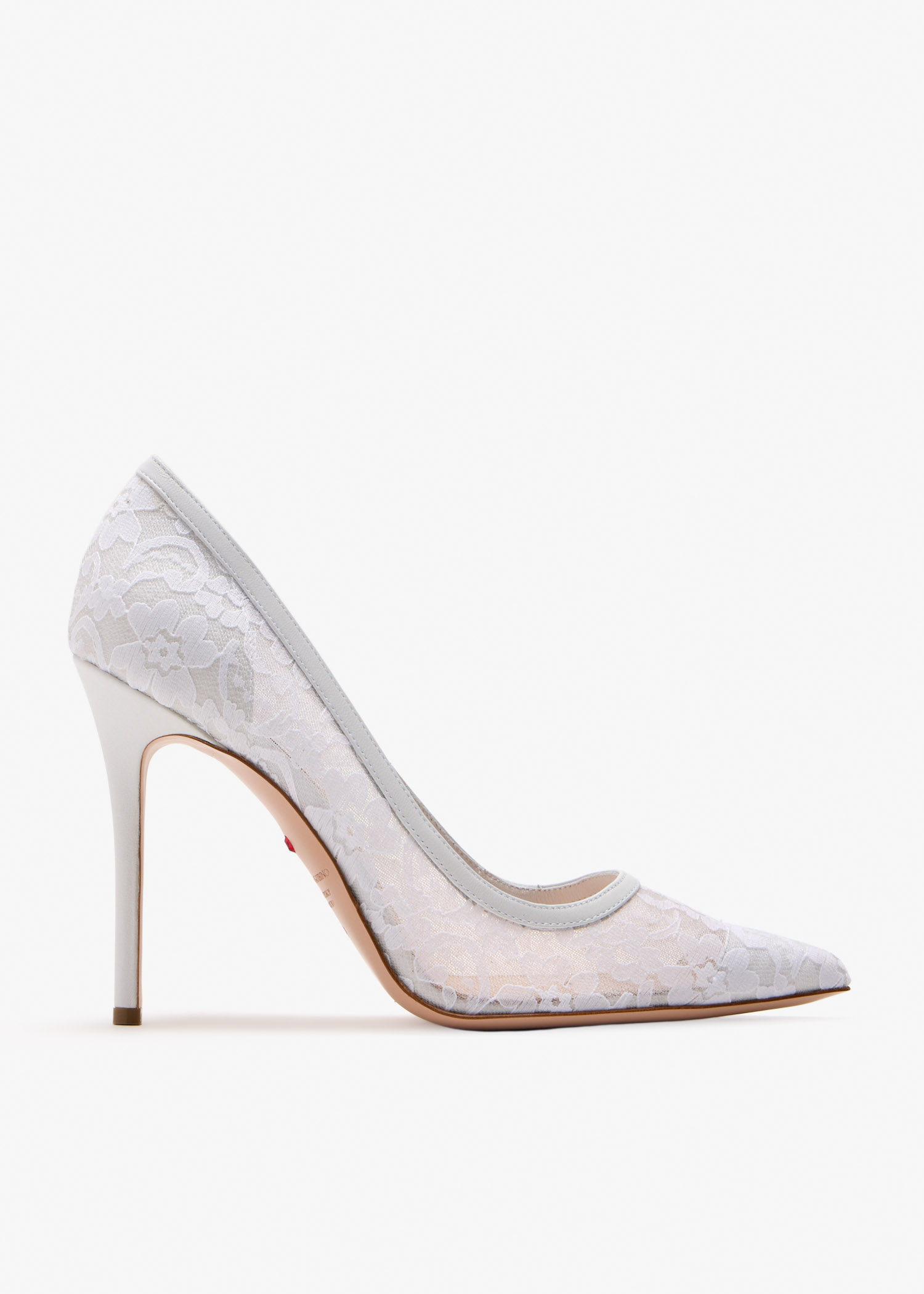 

Aurora 105 pumps, White
